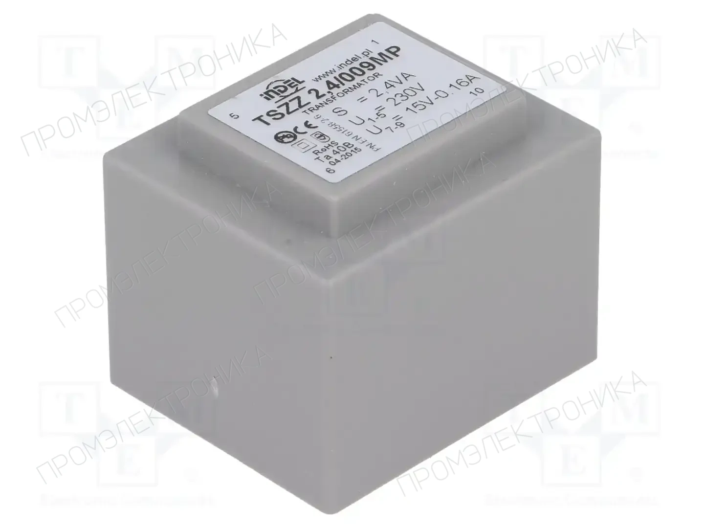 INDEL TSZZ2.4/009MP — Трансформаторы PCB