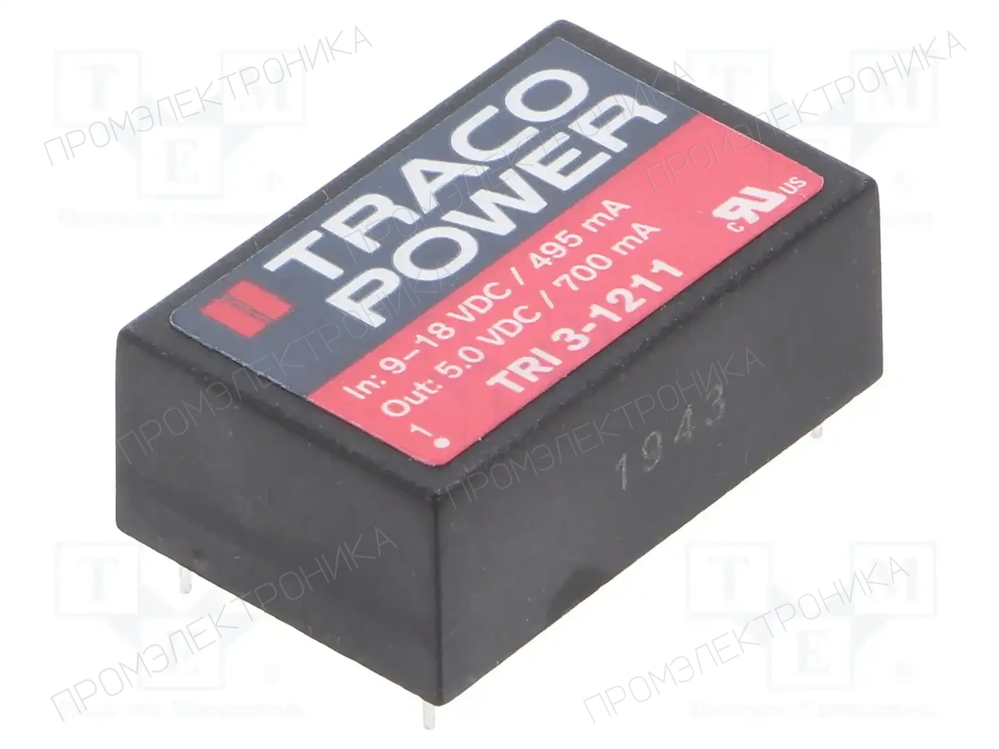 TRACO POWER TRI 3-1211 — Преобразователи DC/DC