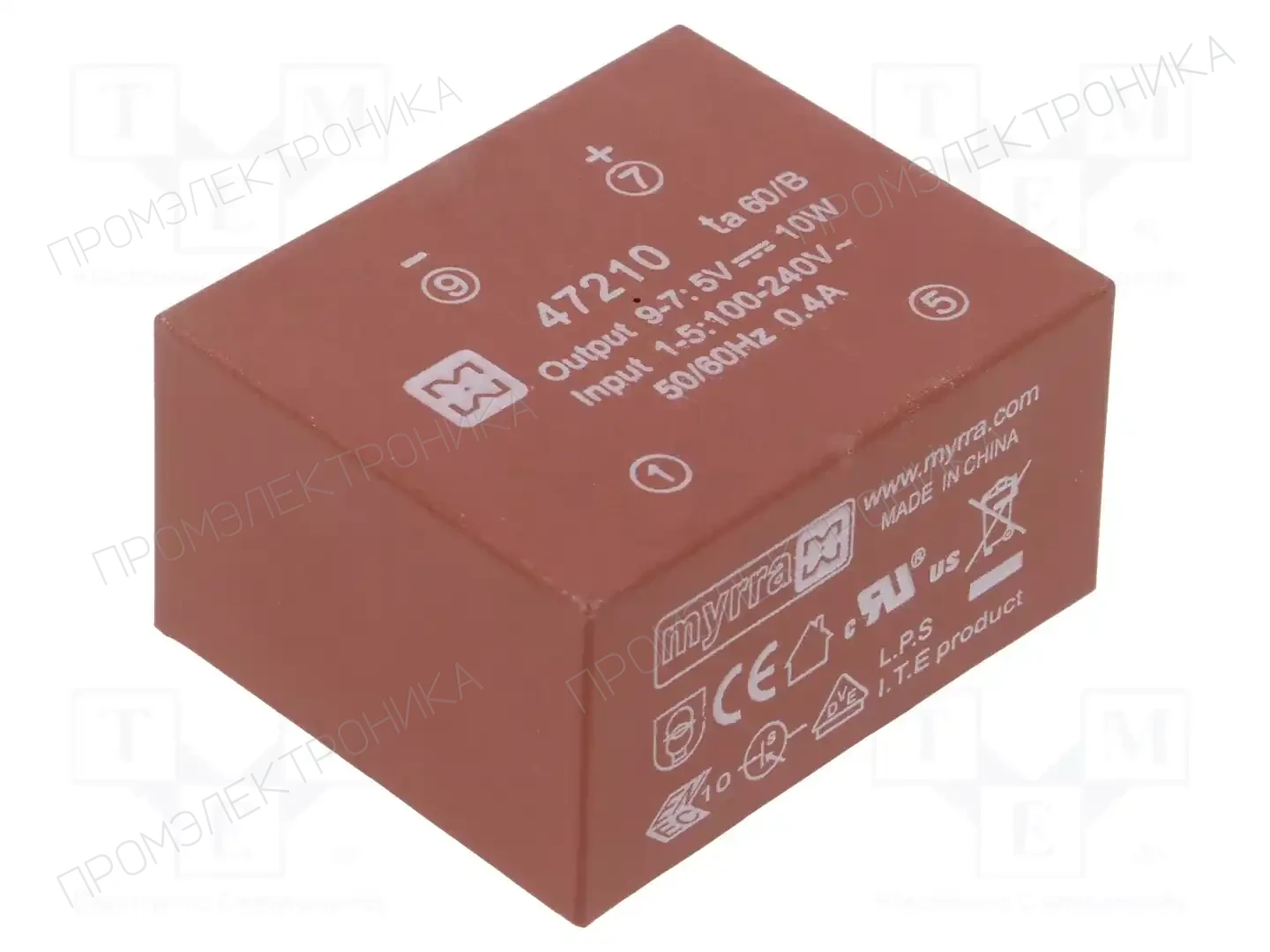 MYRRA 47210 — Преобразователи AC/DC для PCB