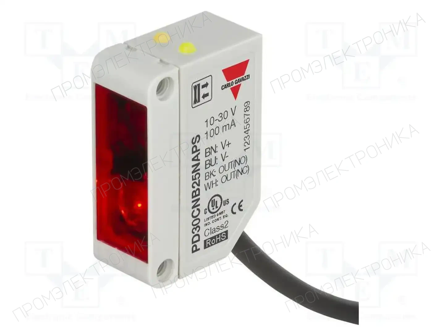 CARLO GAVAZZI PD30CNB25NAPS — Стандартные фотоэлектрические датчики