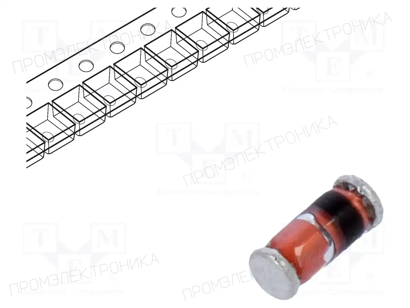VISHAY LL41-GS08 — Диоды Шотки SMD