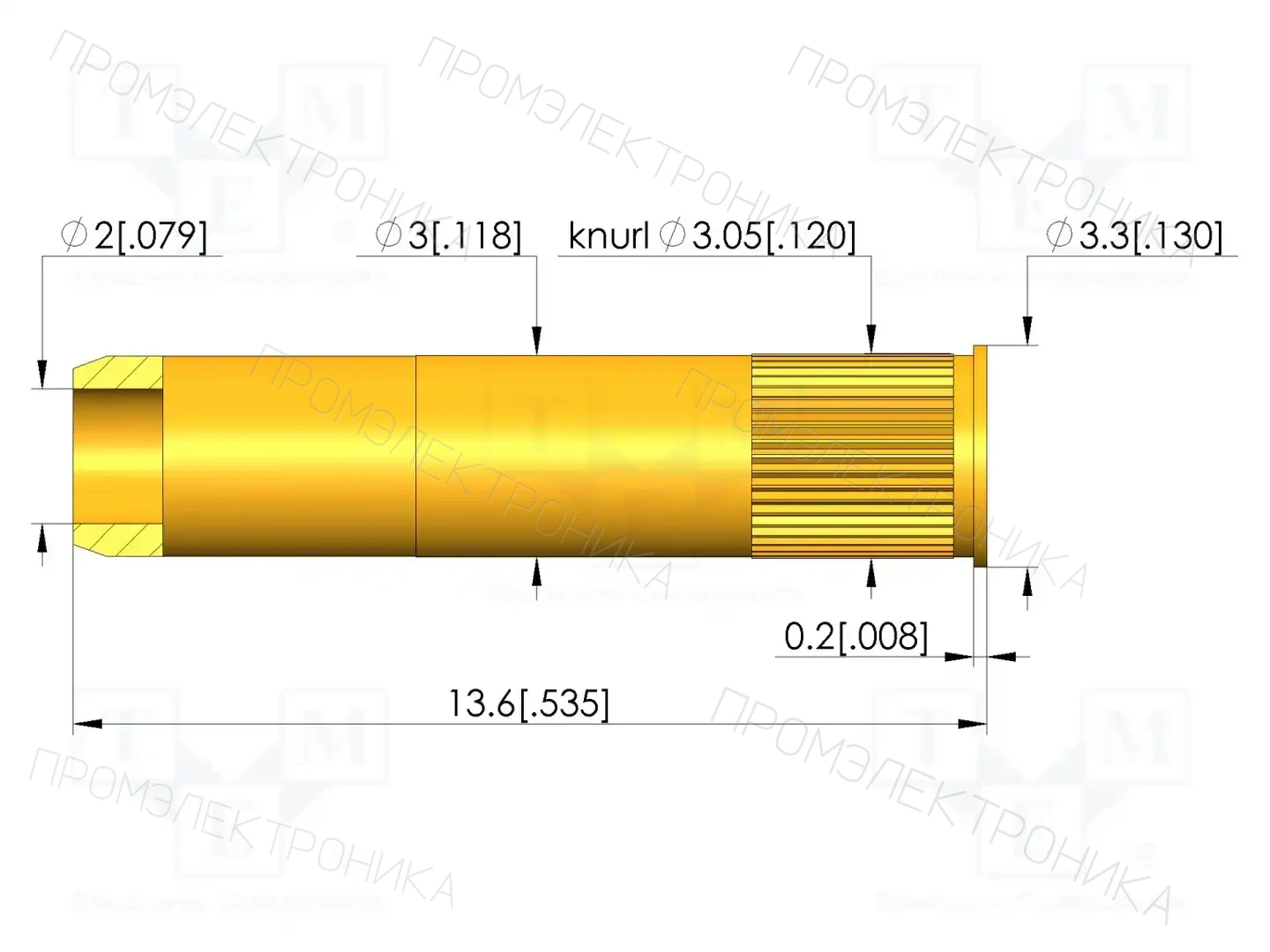 INGUN KS-91335M-R — Гнёзда для измерительных щупов