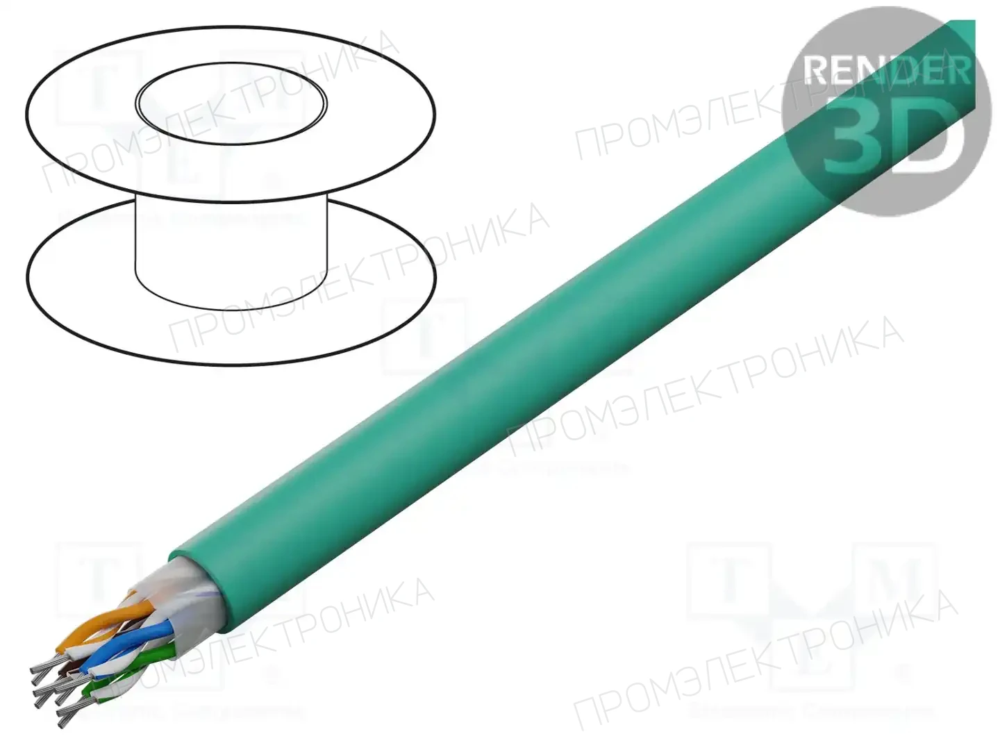 ALPHA WIRE 76030 TL001 — Провода промышленные Ethernet