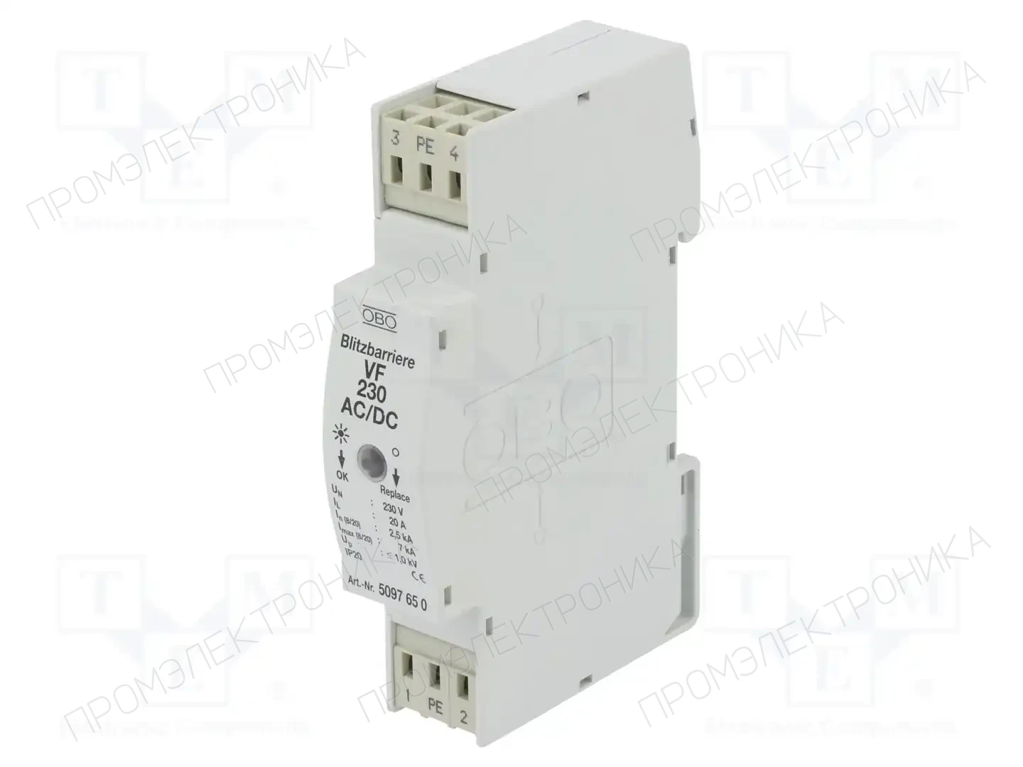 OBO BETTERMANN VF230-AC/DC — Ограничители перенапряжения