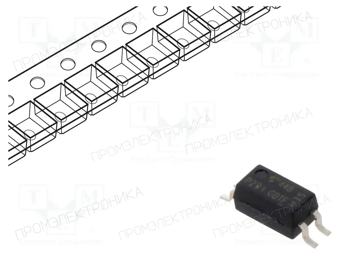 TOSHIBA TLP291(GB-TP,SE(T — Оптроны – аналоговый выход