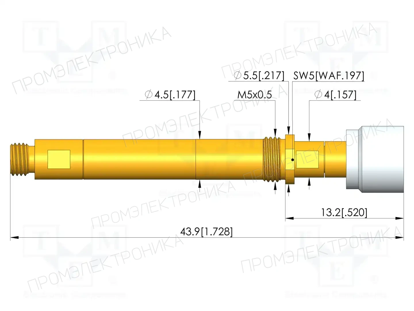 INGUN HFS-890 305 123 A 9343 E M — Измерительные щупы
