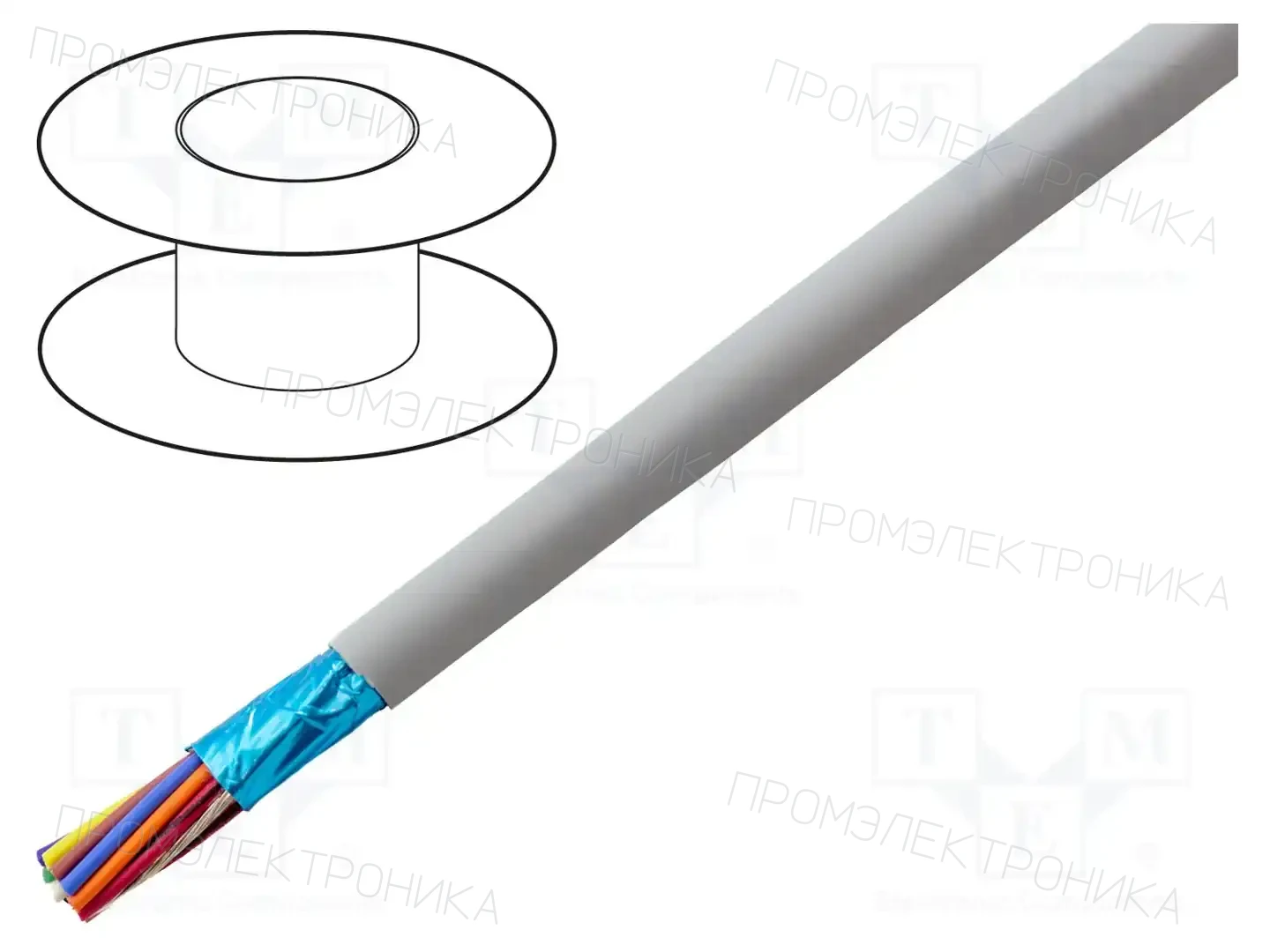 ALPHA WIRE 78131 SL001 — Провода многожильные экранированные