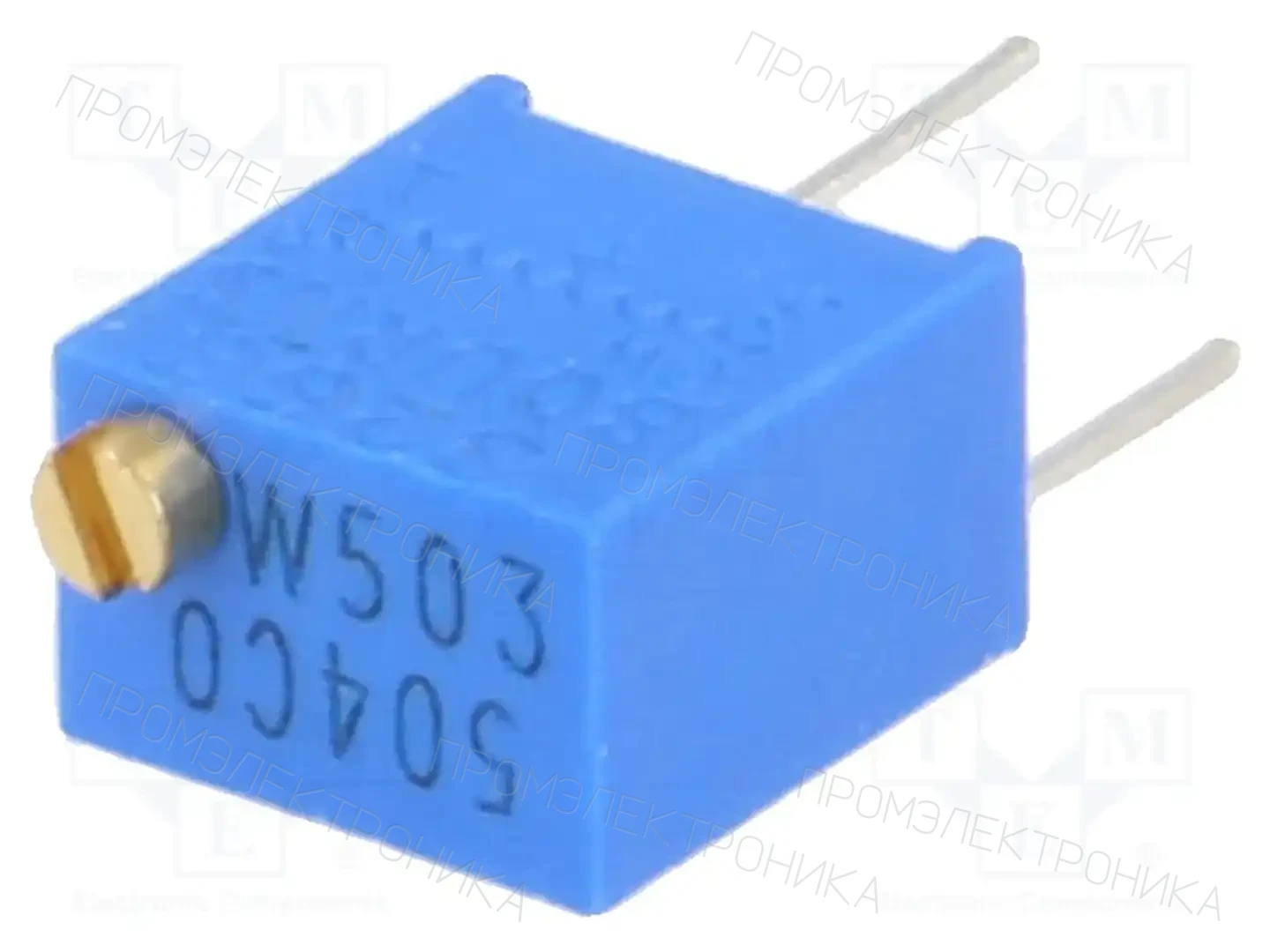 BOURNS 3266W-1-503LF — Потенциометры THT многооборотные 1/4 дм