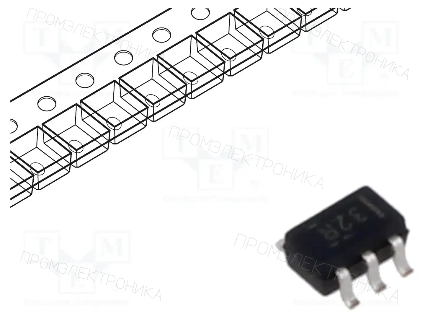 Texas Instruments TS5A9411DCKR — Мультиплексоры и переключатели аналог