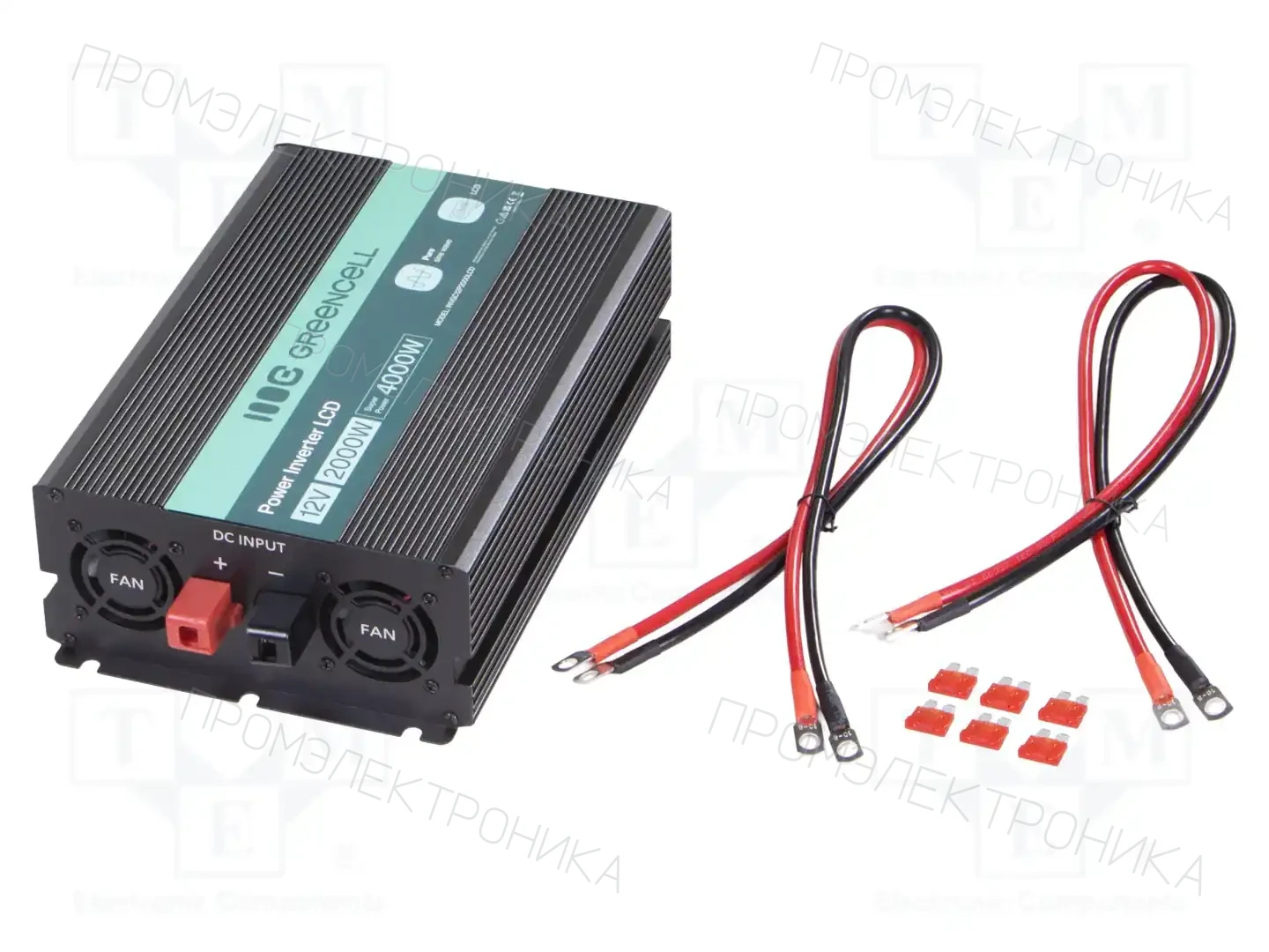 GREEN CELL INVGC12P2000LCD — Автомобильные преобразователи напряжения