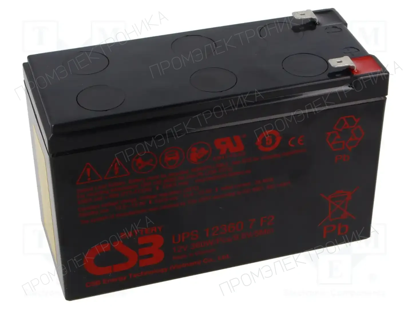 CSB BATTERY UPS123607F2 — Аккумуляторы кислотные