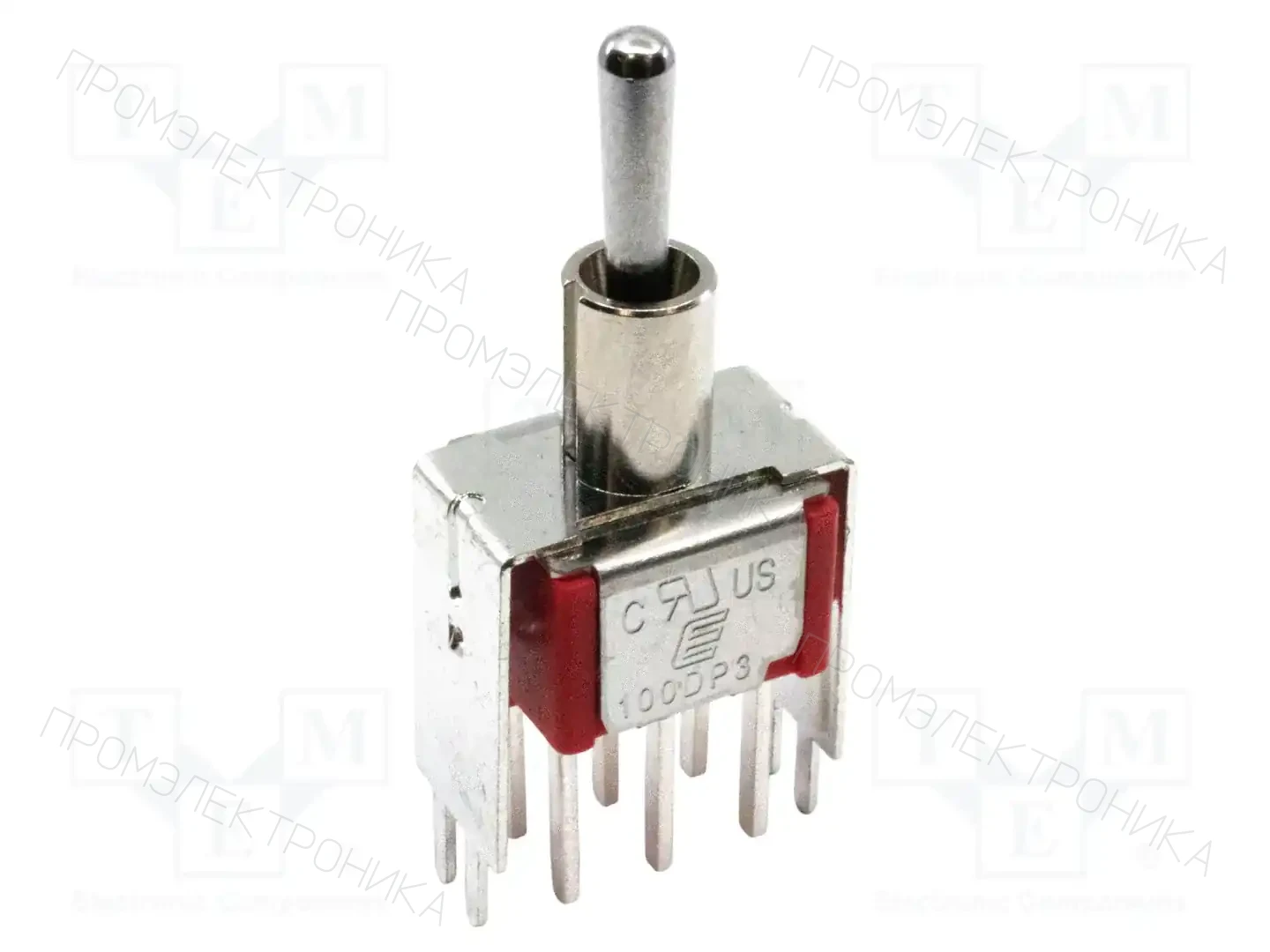 E-SWITCH 100DP3T1B2VS3QE — Переключатели рычажные
