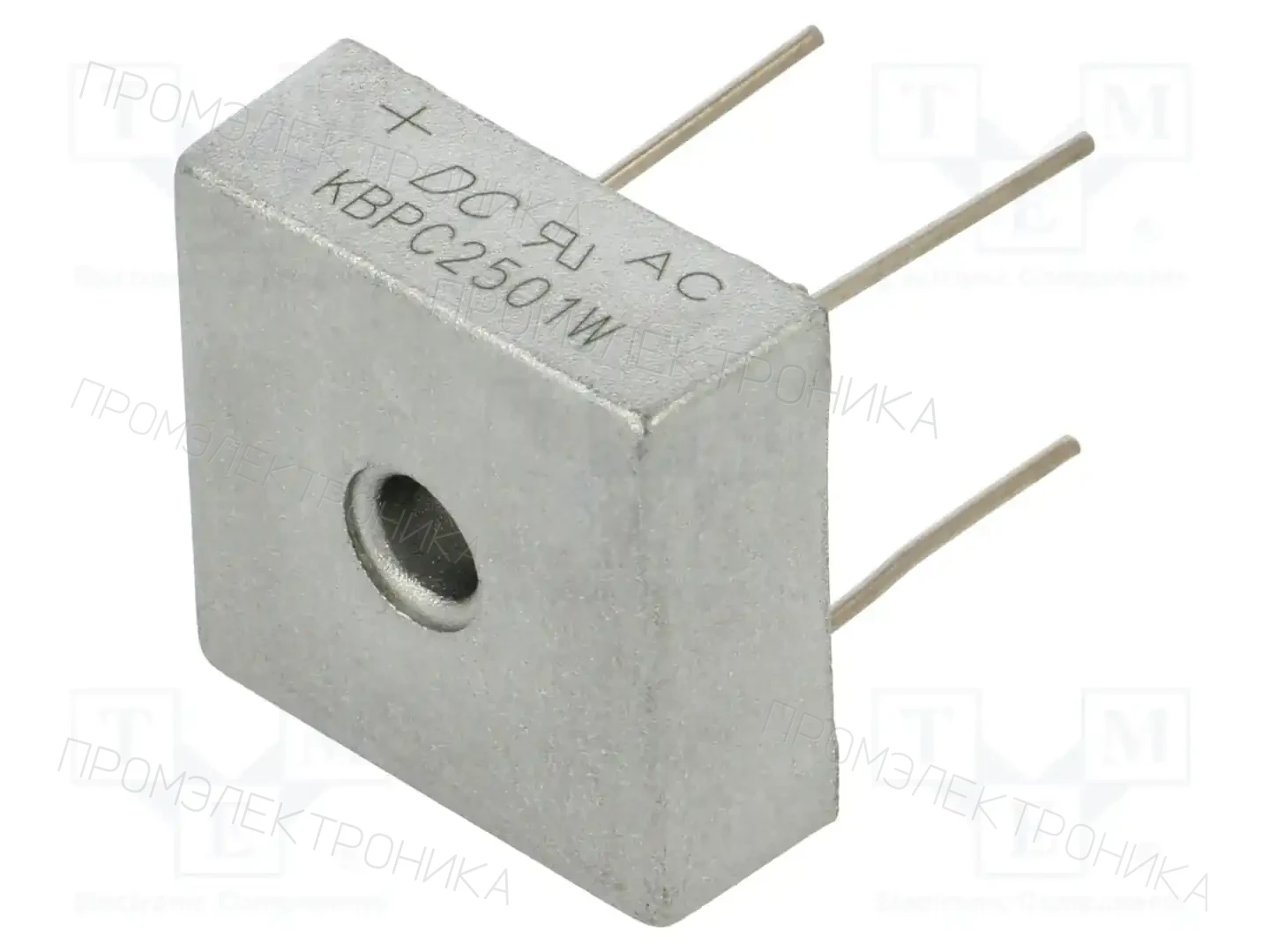 DC COMPONENTS KBPC2501W — Однофазные мосты диодные квадратные