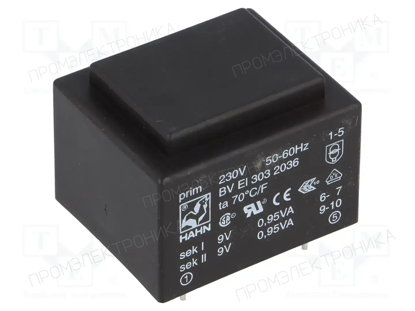 HAHN BV EI 303 2036 — Трансформаторы PCB