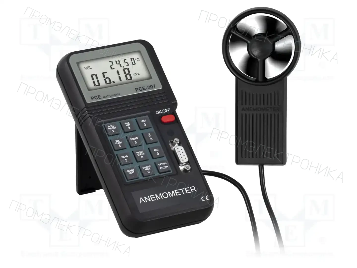PCE INSTRUMENTS PCE-007 — Анемометры и термоанемометры