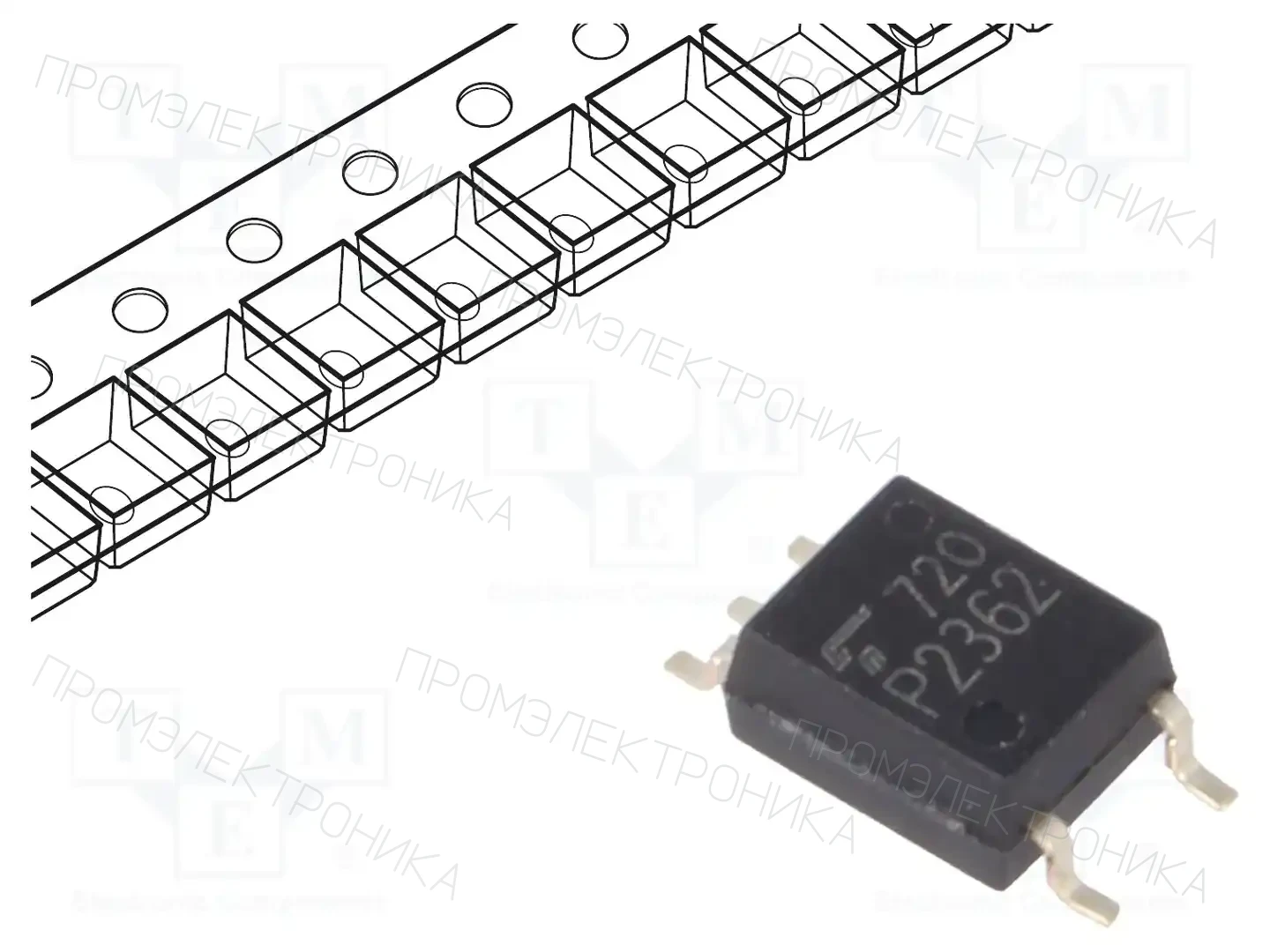TOSHIBA TLP2362(TPR,E(T — Оптроны – цифровой выход