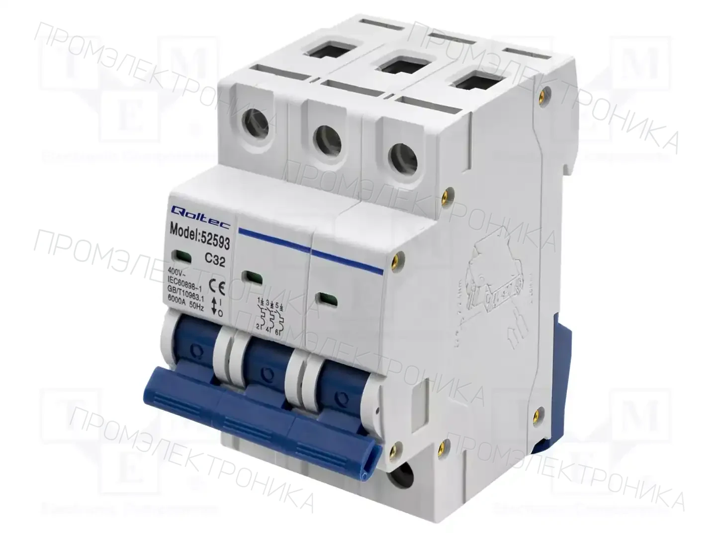 QOLTEC 52593 — Выключатели максимального тока