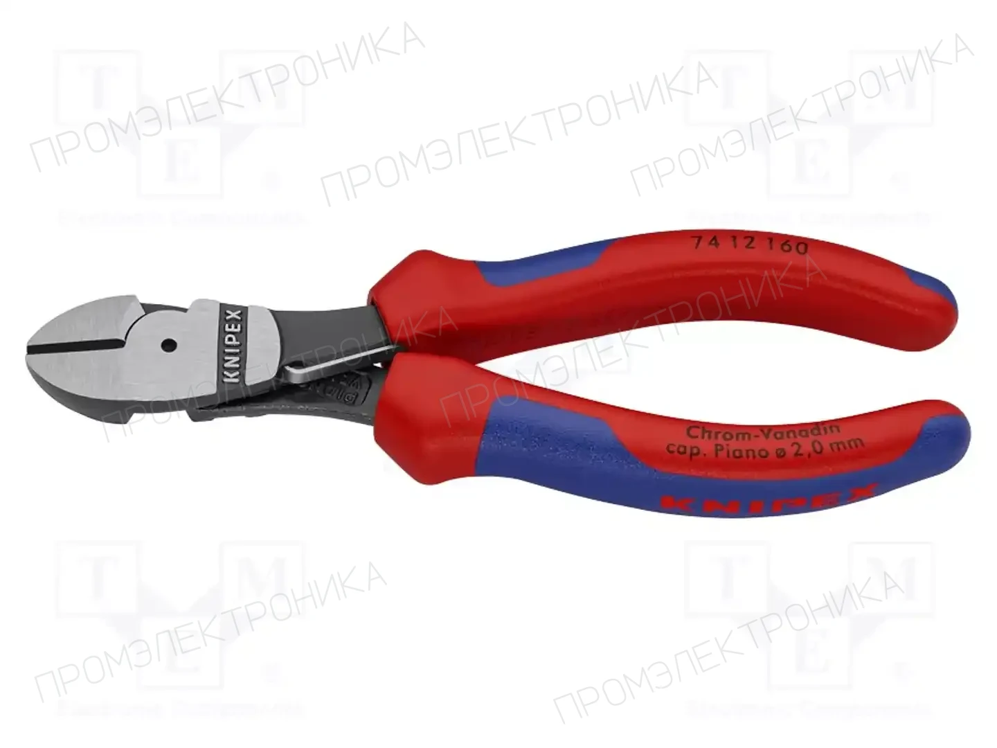 KNIPEX 74 12 160 — Клещи-кусачки для резки
