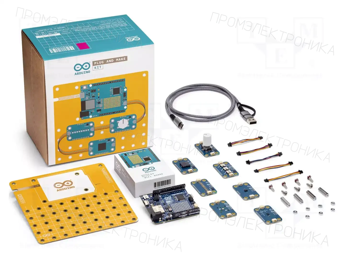 ARDUINO ARDUINO PLUG AND MAKE KIT — Решения PLUG AND MAKE KIT
