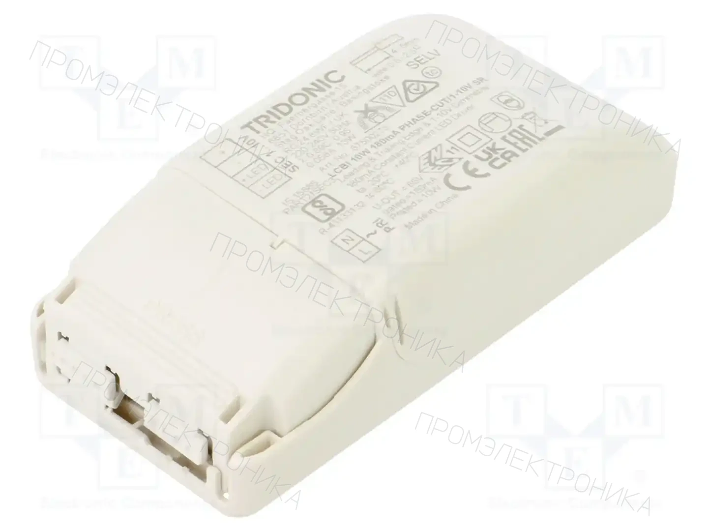 TRIDONIC LCBI 10W 180MA PHASE-CUT/1-10V SR — Блоки питания для LED