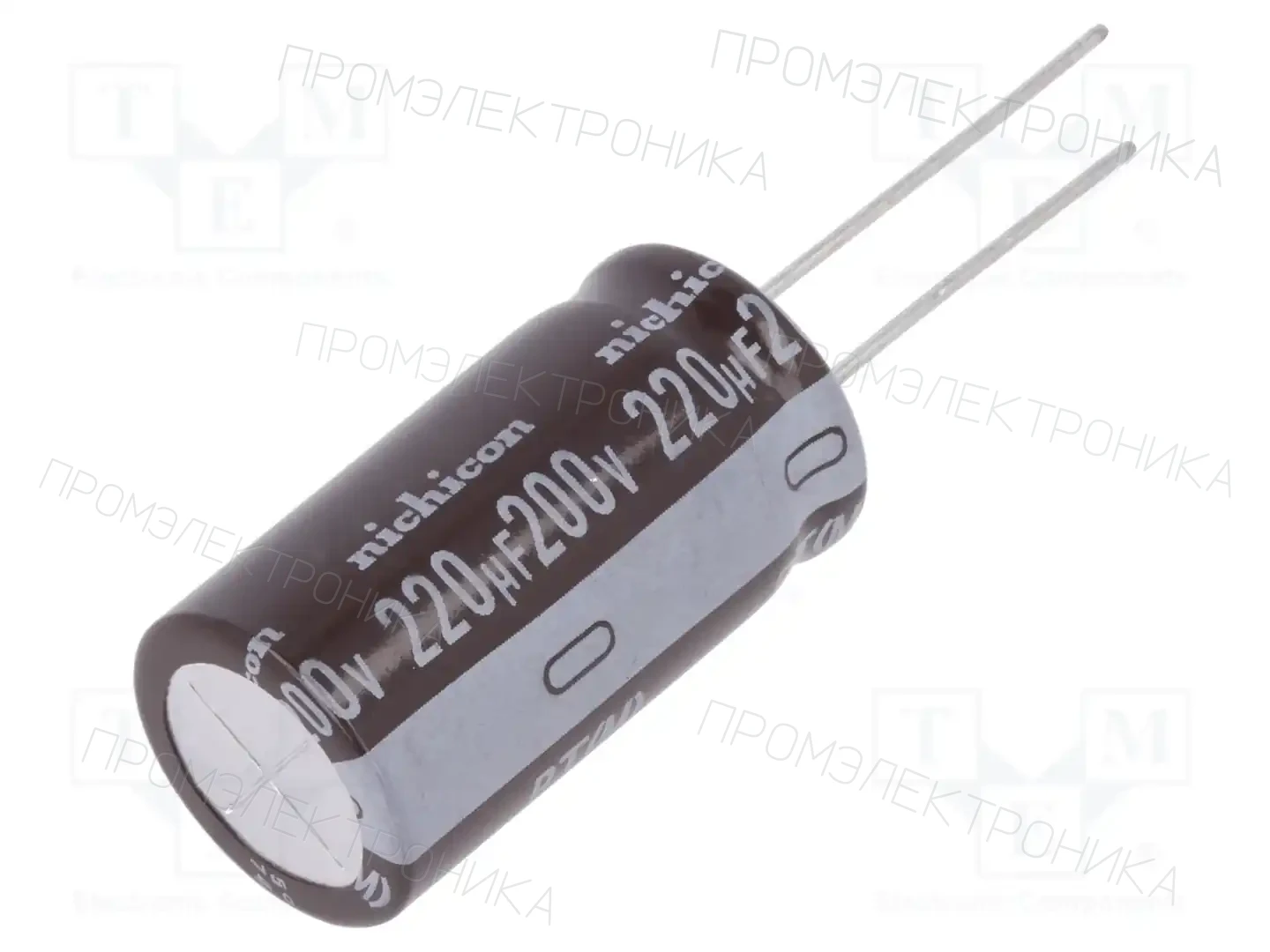 NICHICON UPT2D221MHD — Конденсаторы электролитические THT