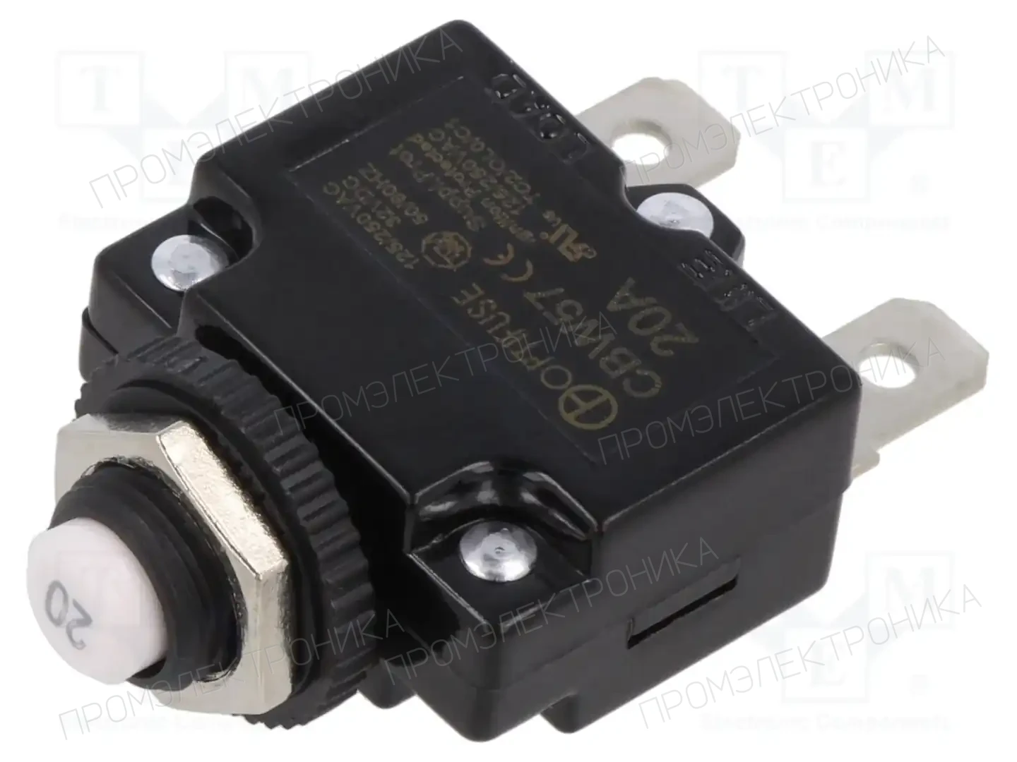 OPTIFUSE CBW57-PS-20A-5X — Предохранители термические