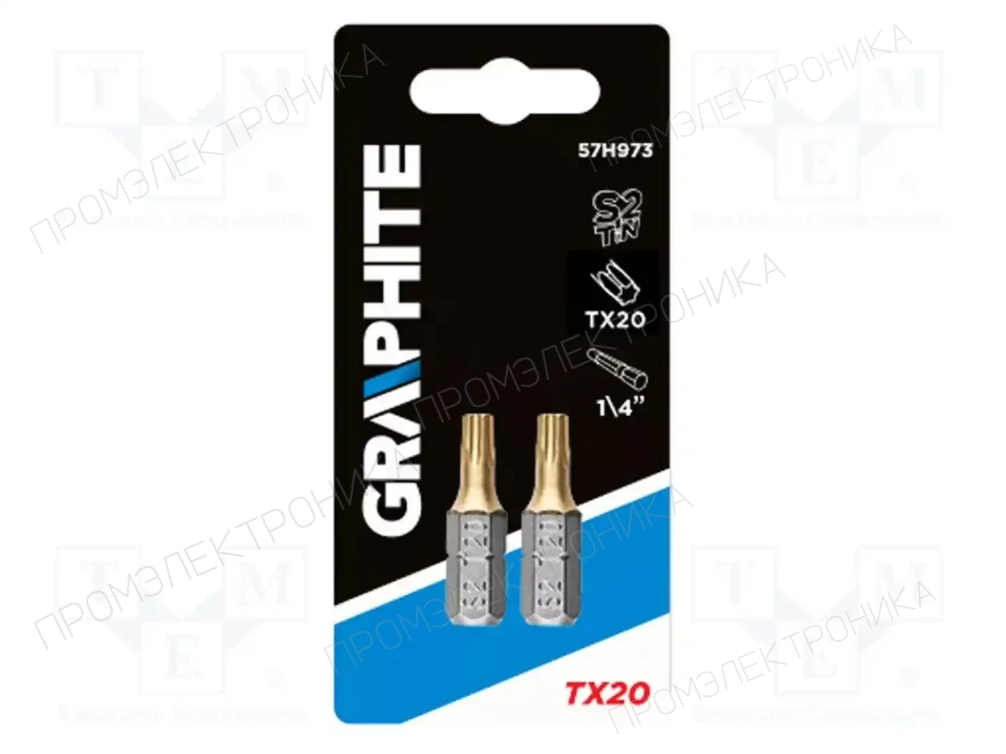 GRAPHITE 57H973 — Наконечники для отверток