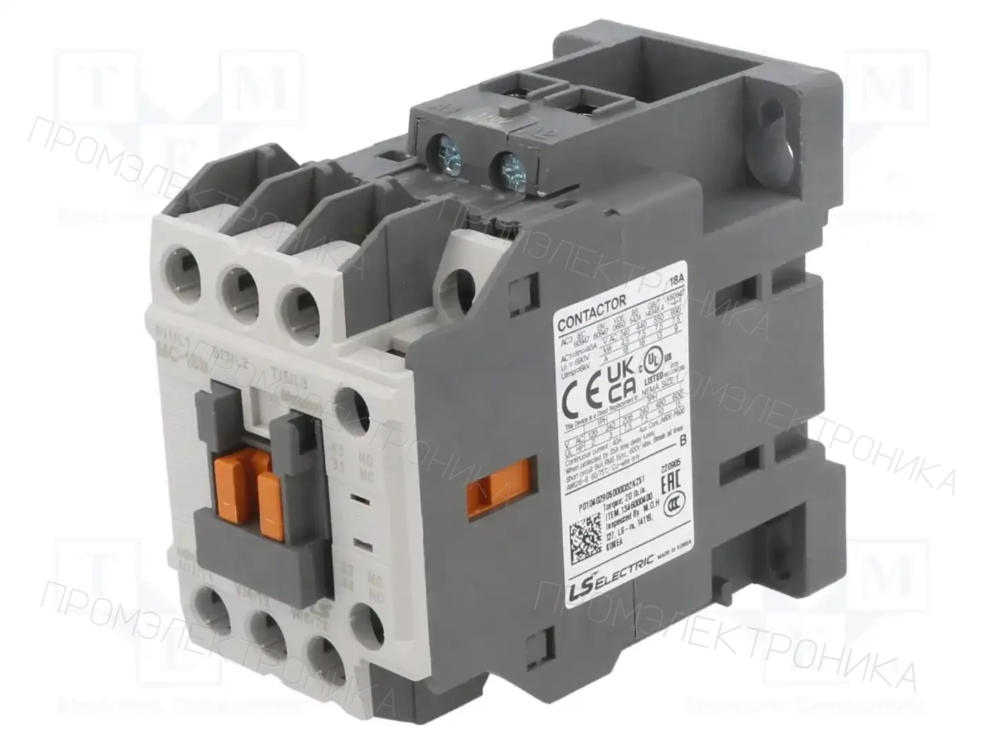 LS ELECTRIC MC-18B 110VAC 1A1B — Контакторы - главные модули