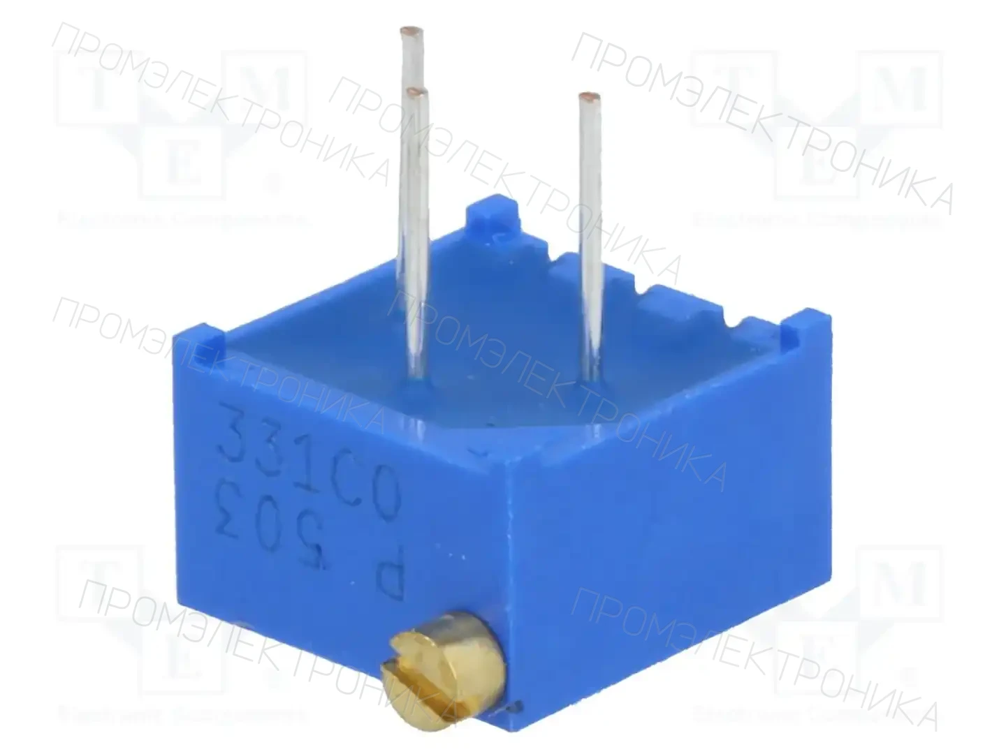 BOURNS 3299P-1-503LF — Потенциометры THT многооборотные 3/8 дм