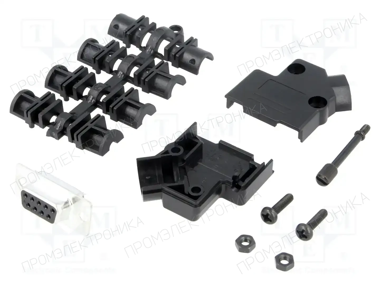 MH CONNECTORS MHD45PPK9-DB9S-K — Комплектные штекеры D-Sub