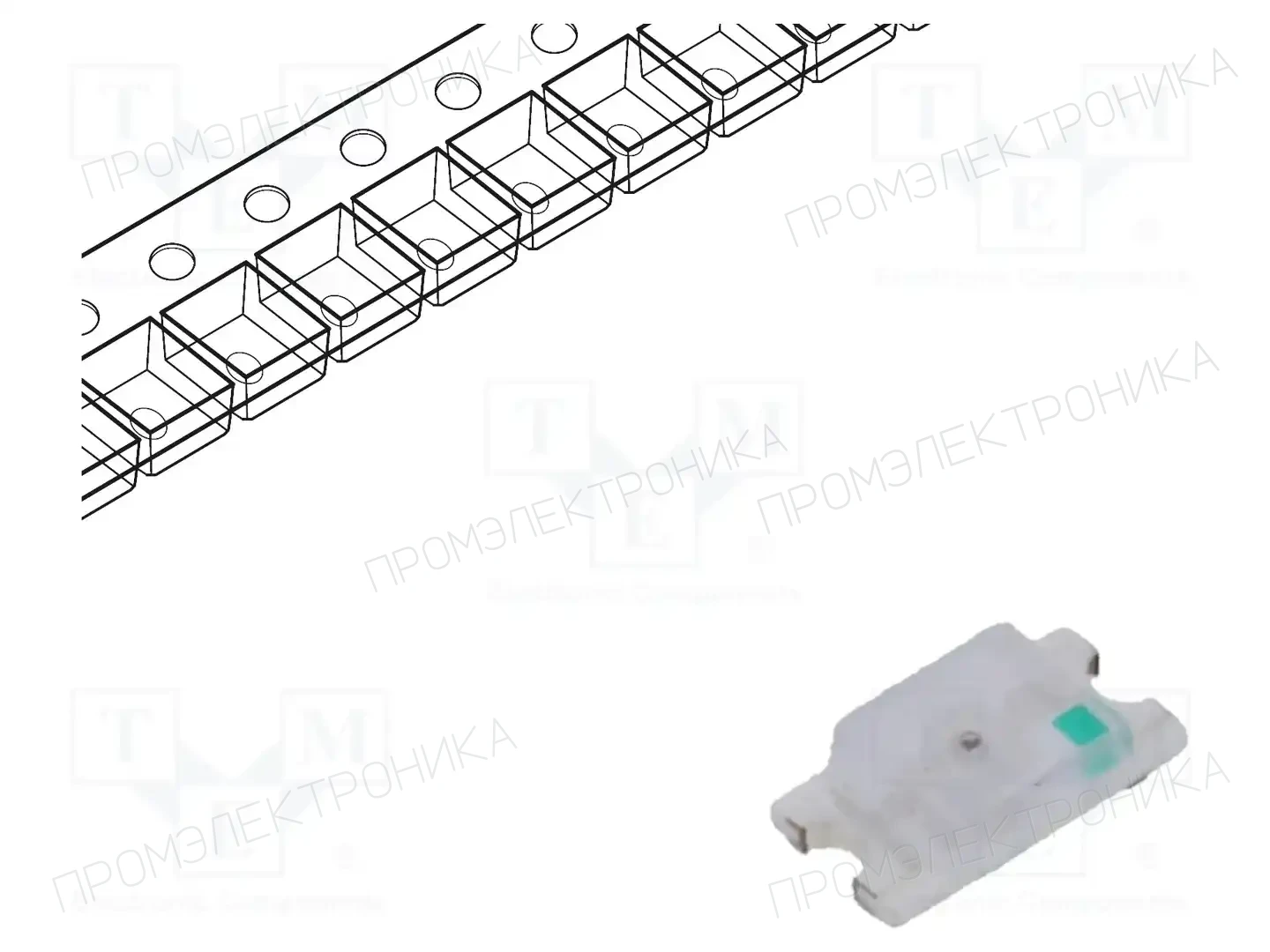 OPTOSUPPLY OSO51206C1E — Светодиоды SMD цветные