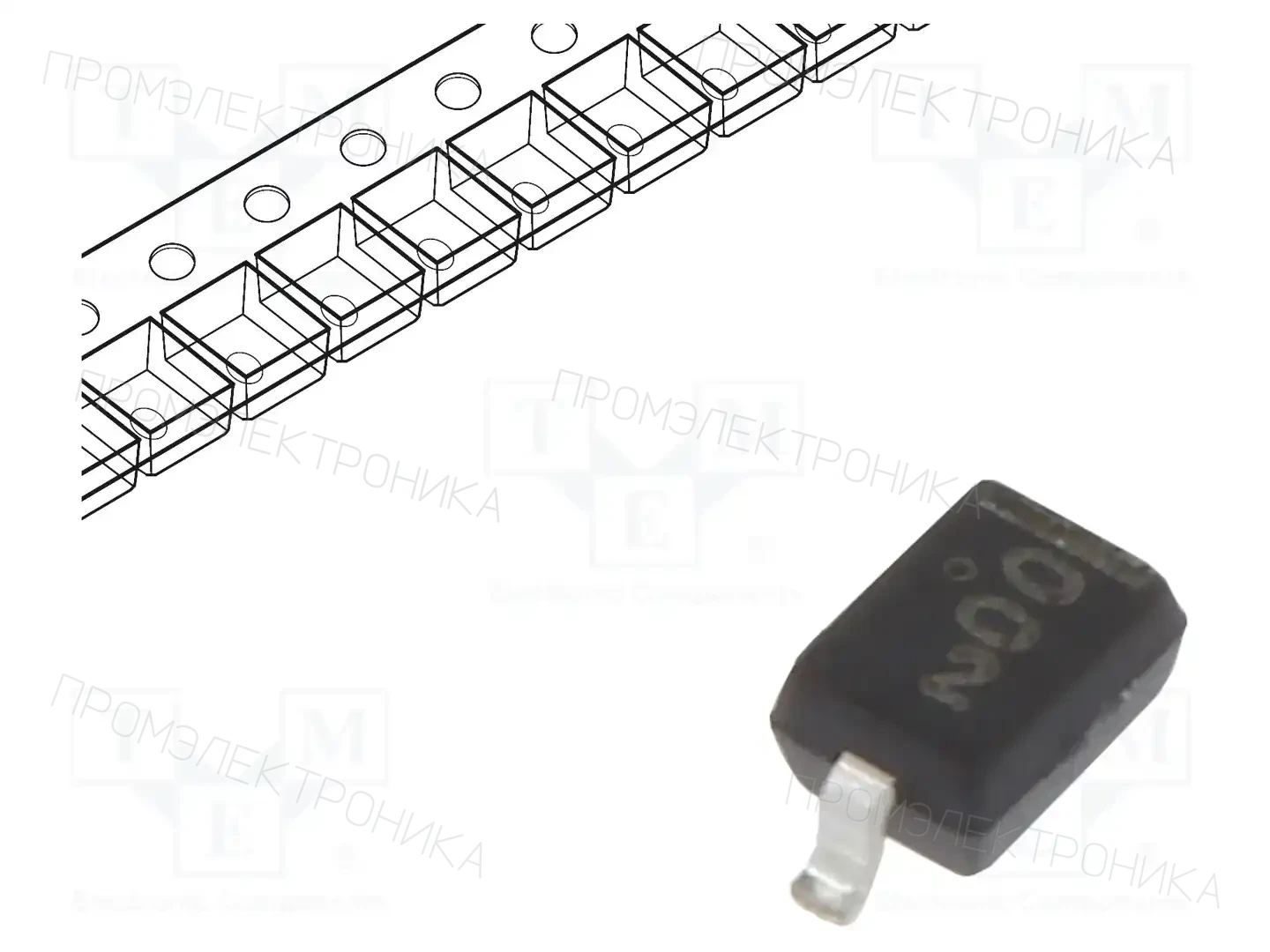 onsemi SZMM3Z2V4T1G — Стабилитроны SMD