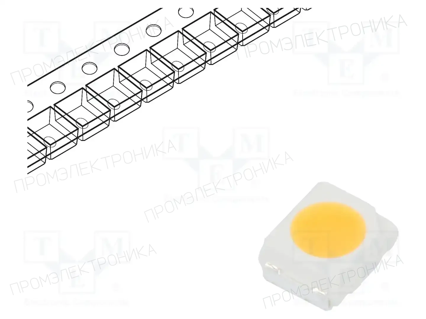 REFOND RF-K27TK30DS-EC-Y — Светодиоды SMD белые