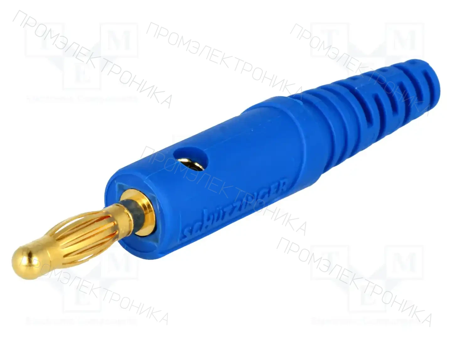 SCHÜTZINGER FK 82 L AU / BL — Вилки банановые 4мм
