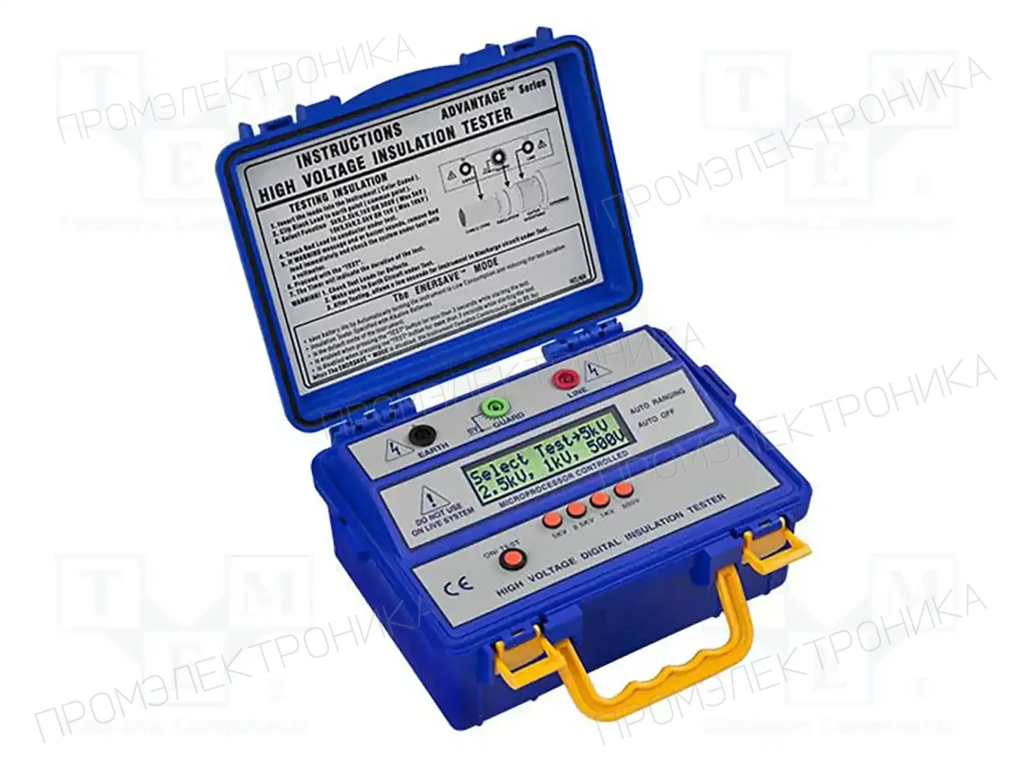 PCE INSTRUMENTS PCE-IT414 — Измерители активного сопротивл. изоляции