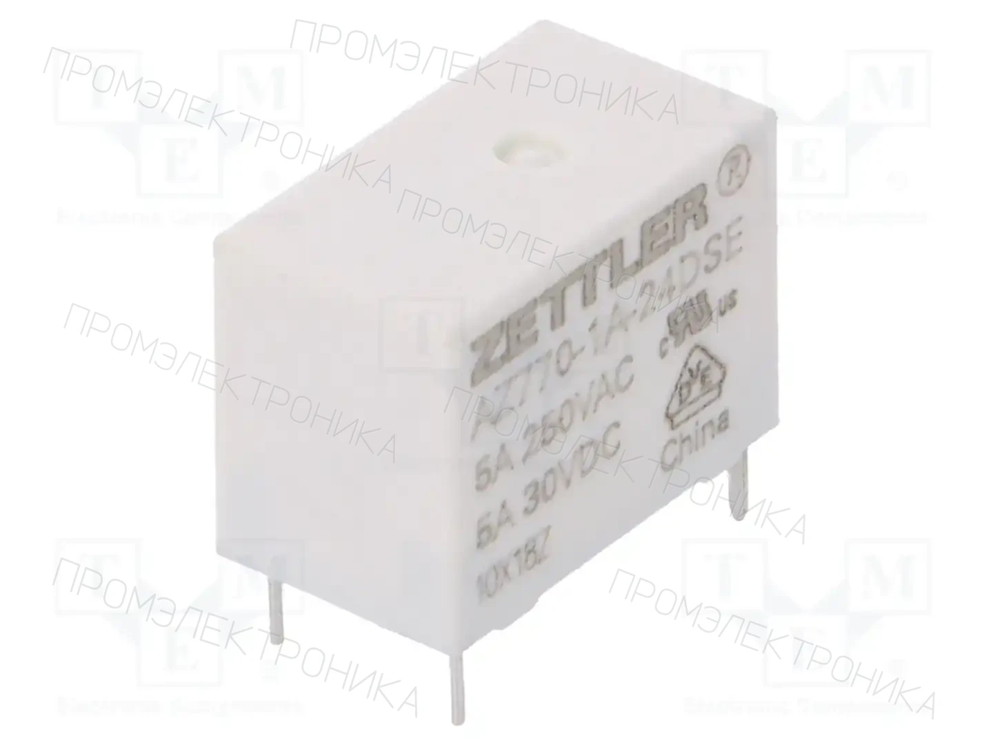 ZETTLER AZ770-1A-24DSE — Реле электромагн. миниатюрные