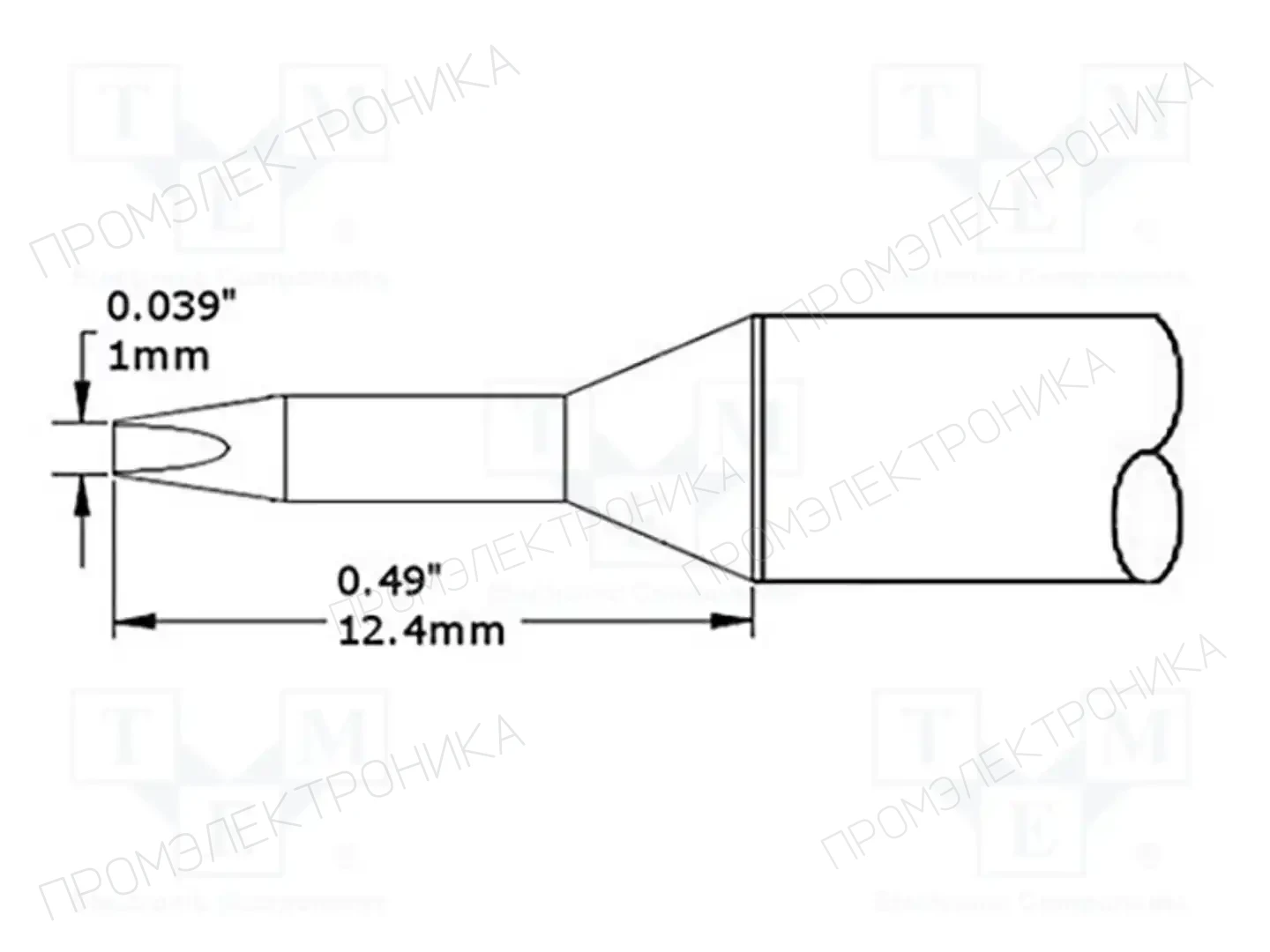 METCAL CVC-9CH0010A — Жала паяльников
