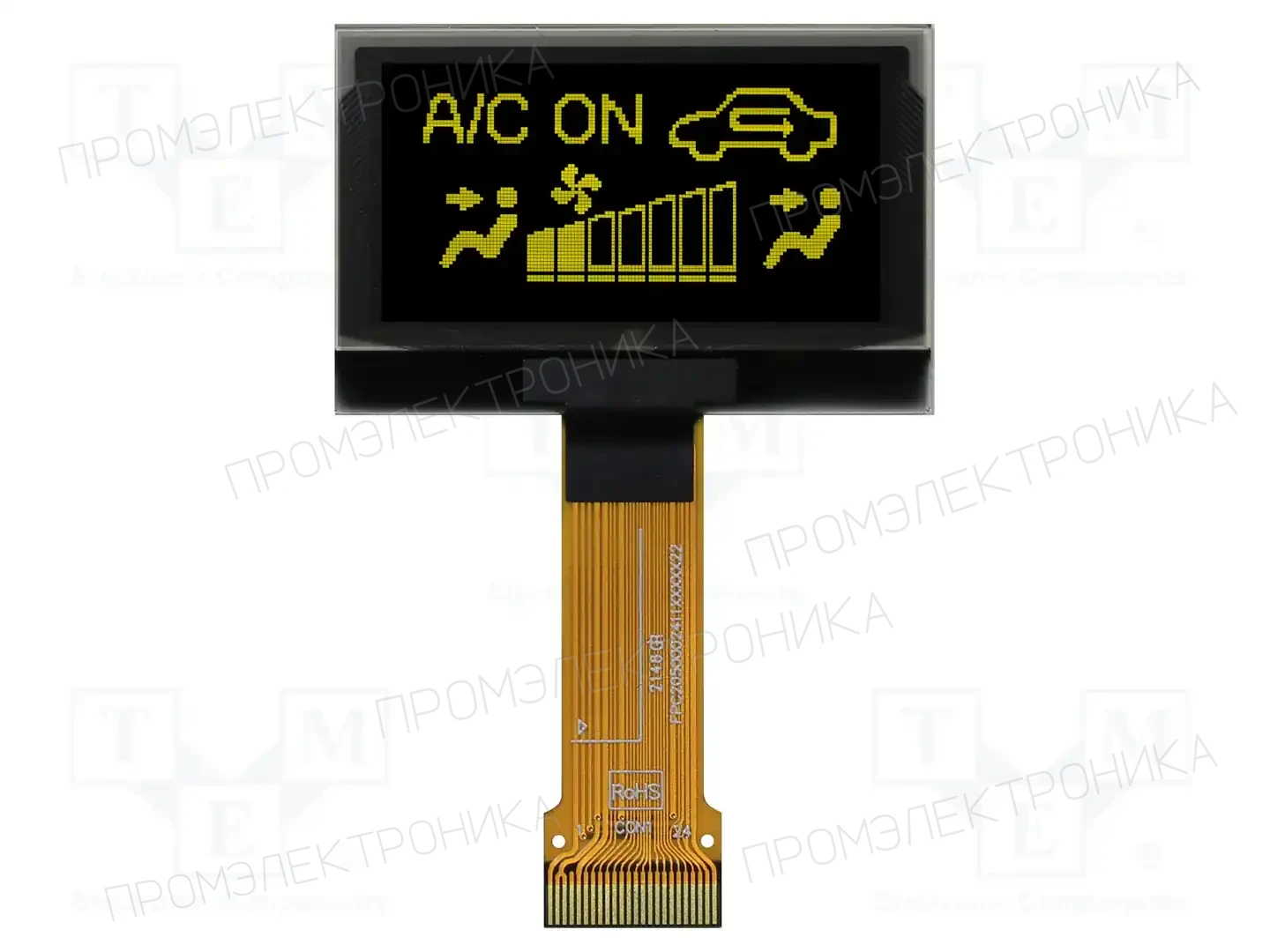 RAYSTAR OPTRONICS REX012864AEYAP3N00000 — Дисплеи OLED графические