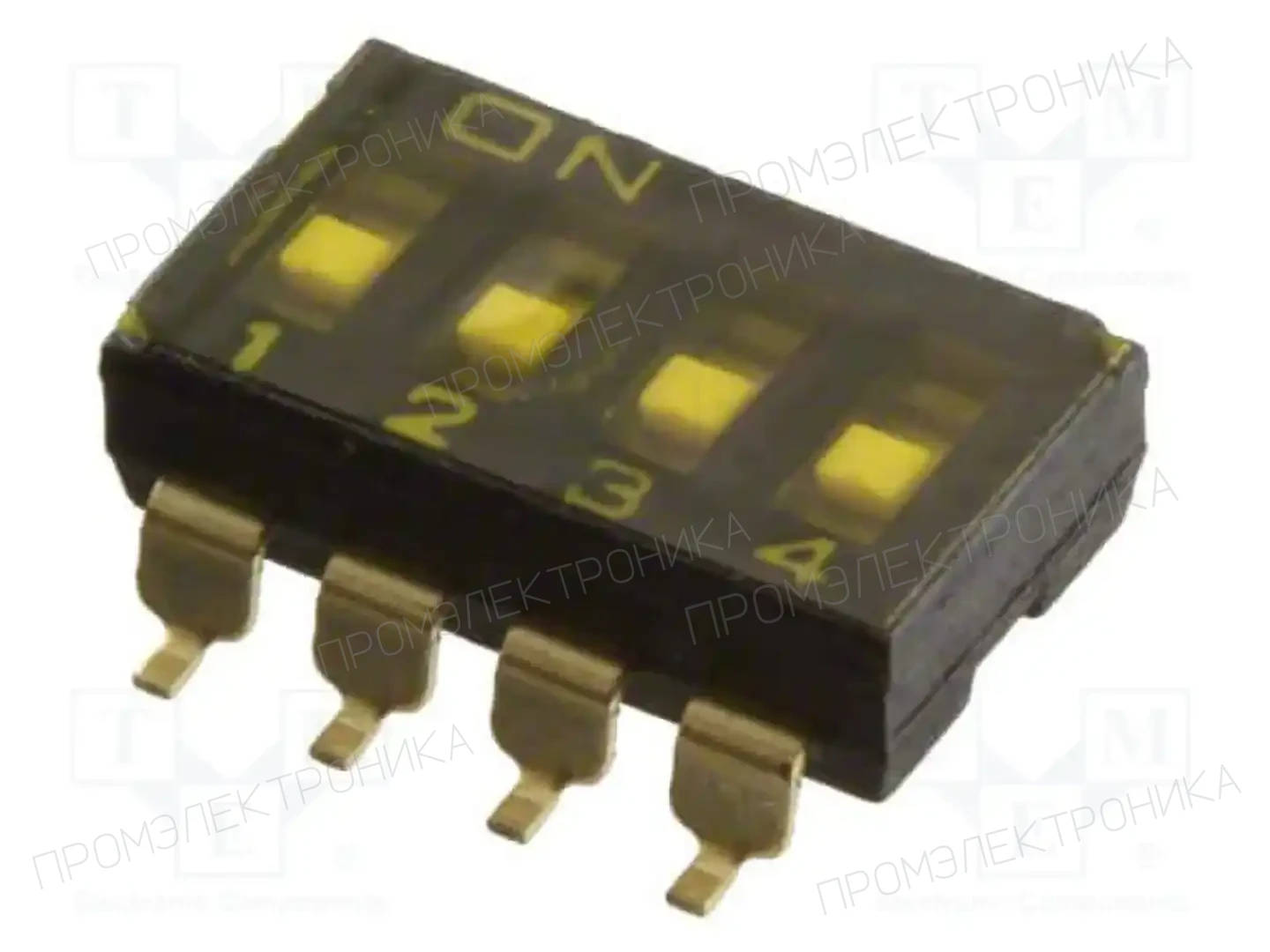 OMRON Electronic Components A6S4102PH — Переключатели типа Dip-Switch