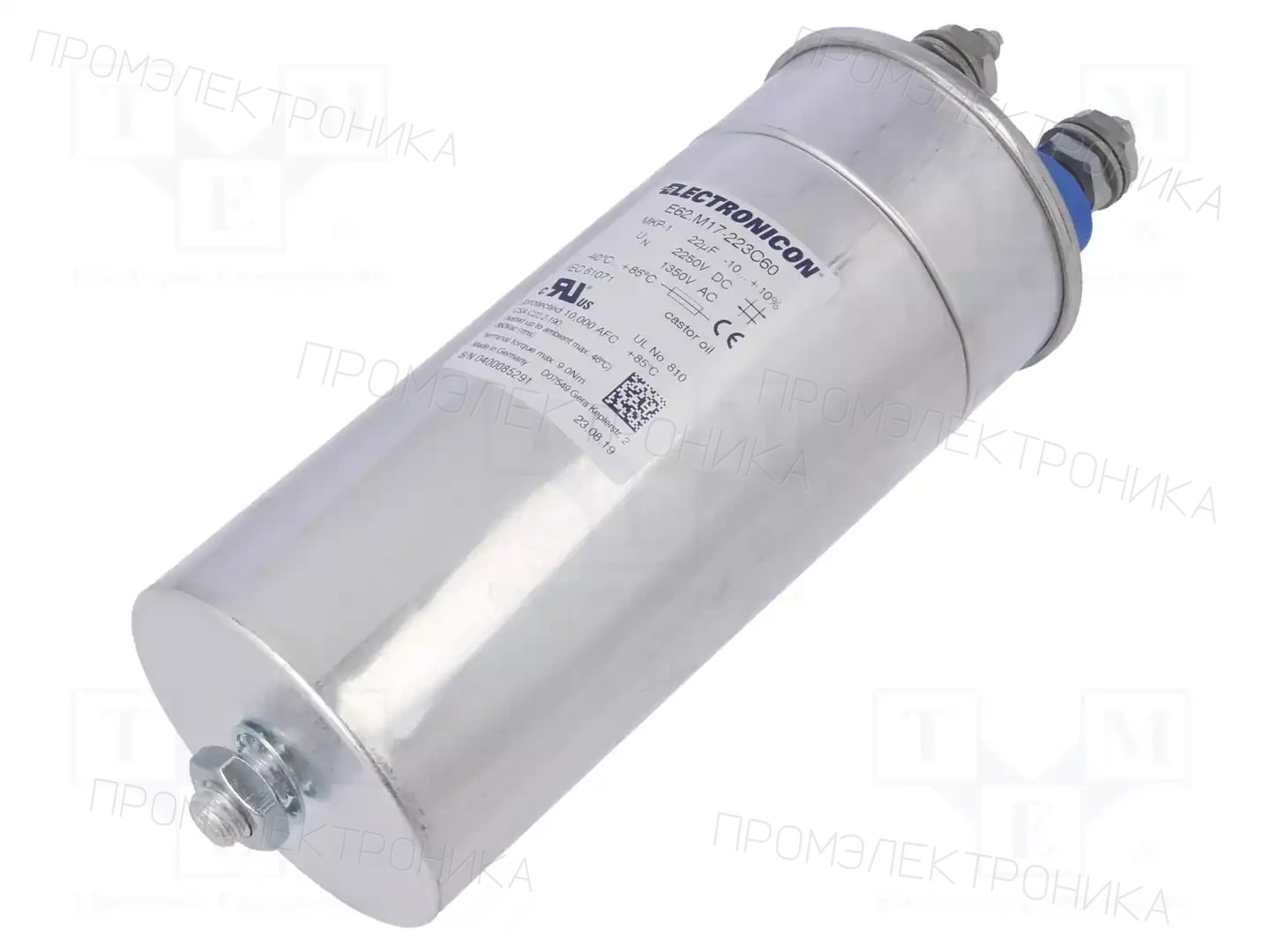 ELECTRONICON E62.M17-223C60 — Пленочные конденсаторы ТНТ