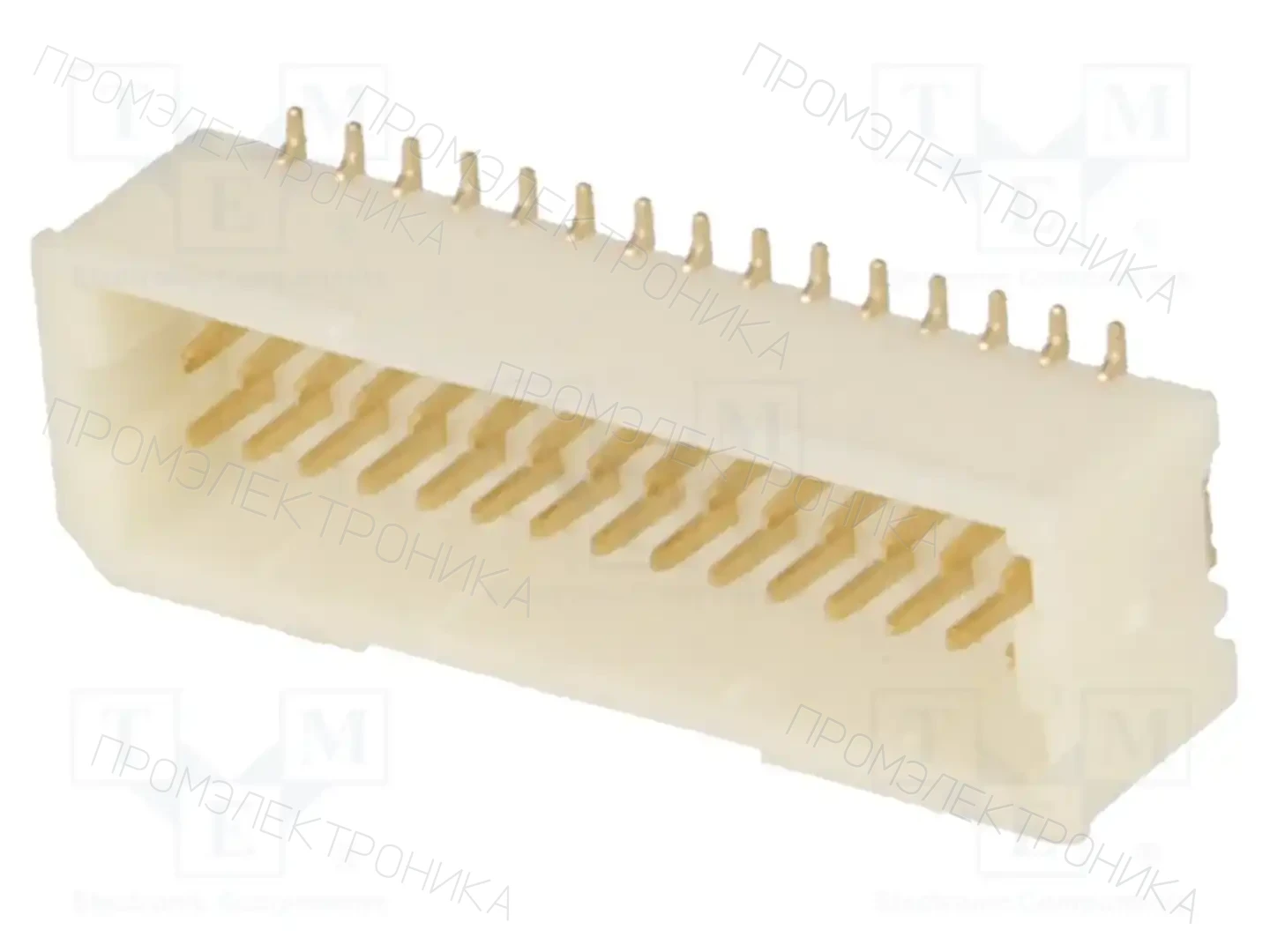 JOINT TECH A1001WV-S-2X15P — Разъeмы сигнальные растр 1,00мм