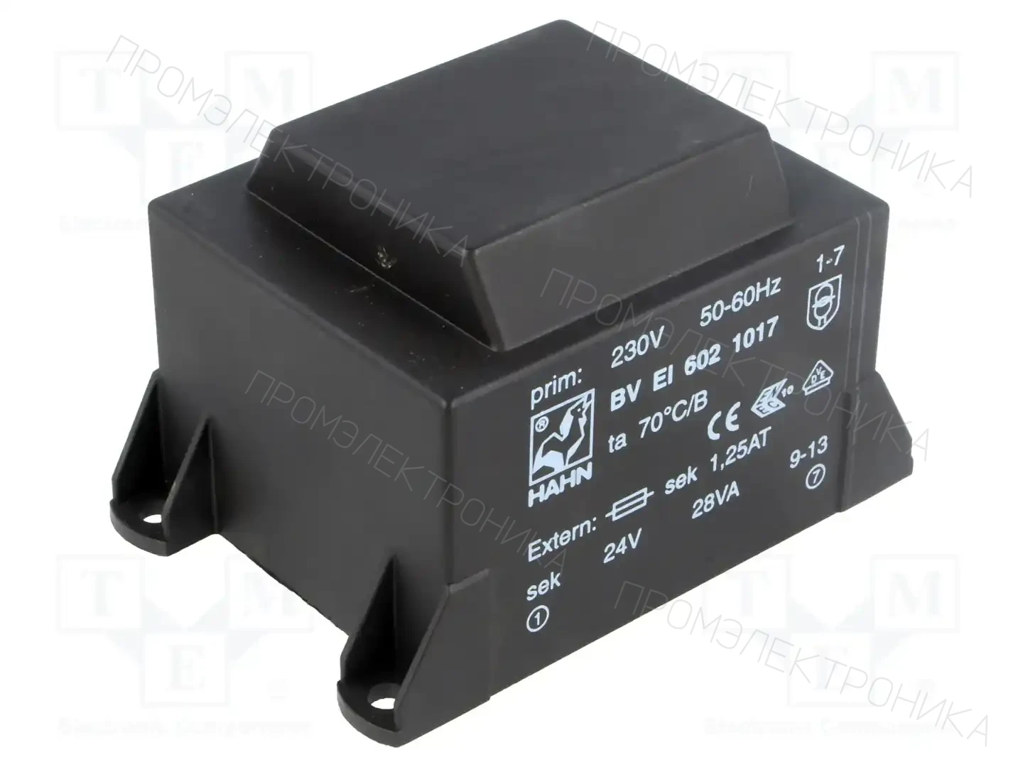 HAHN BV EI 602 1017 — Трансформаторы PCB