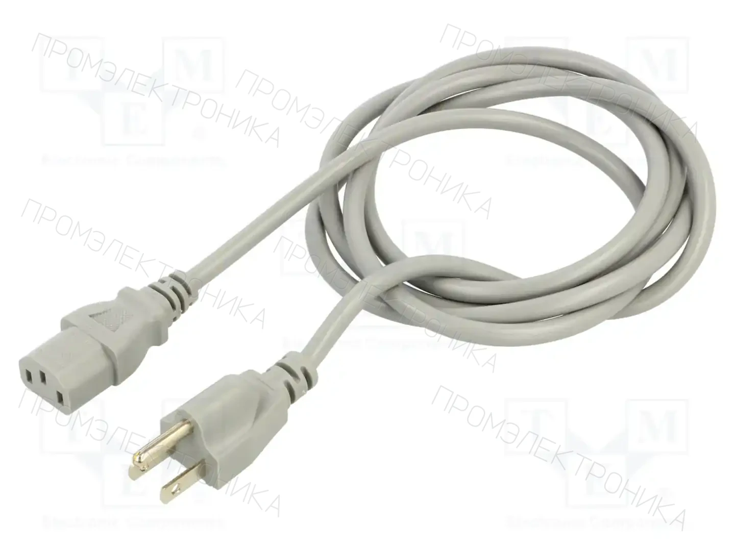 LIAN DUNG LT-832+501 VCTF 3X0.75 1.8M GRY — Кабели питания компьютерные и универс