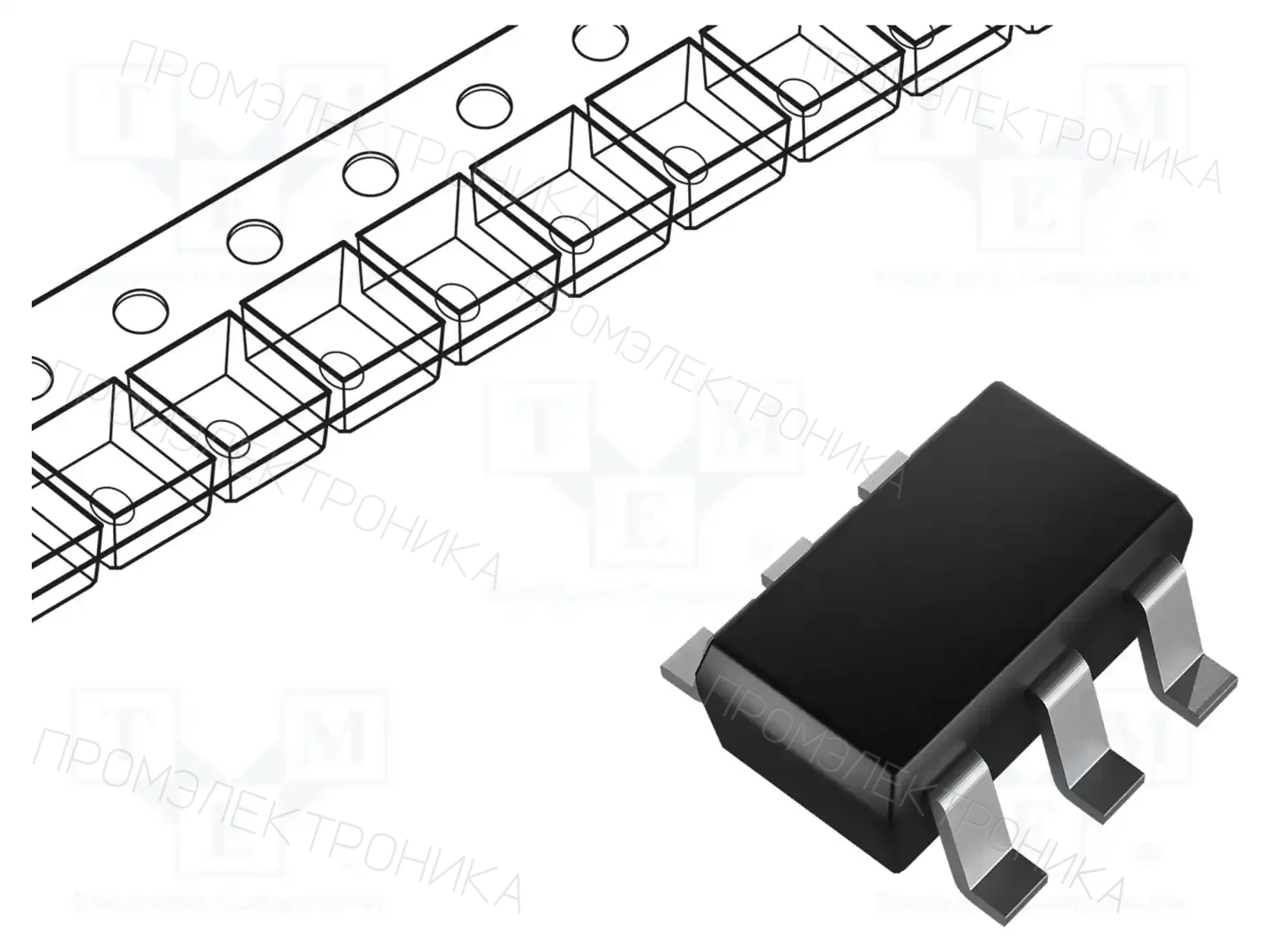 VISHAY SIP32411DR-T1-GE3 — Выключатели - микросхемы