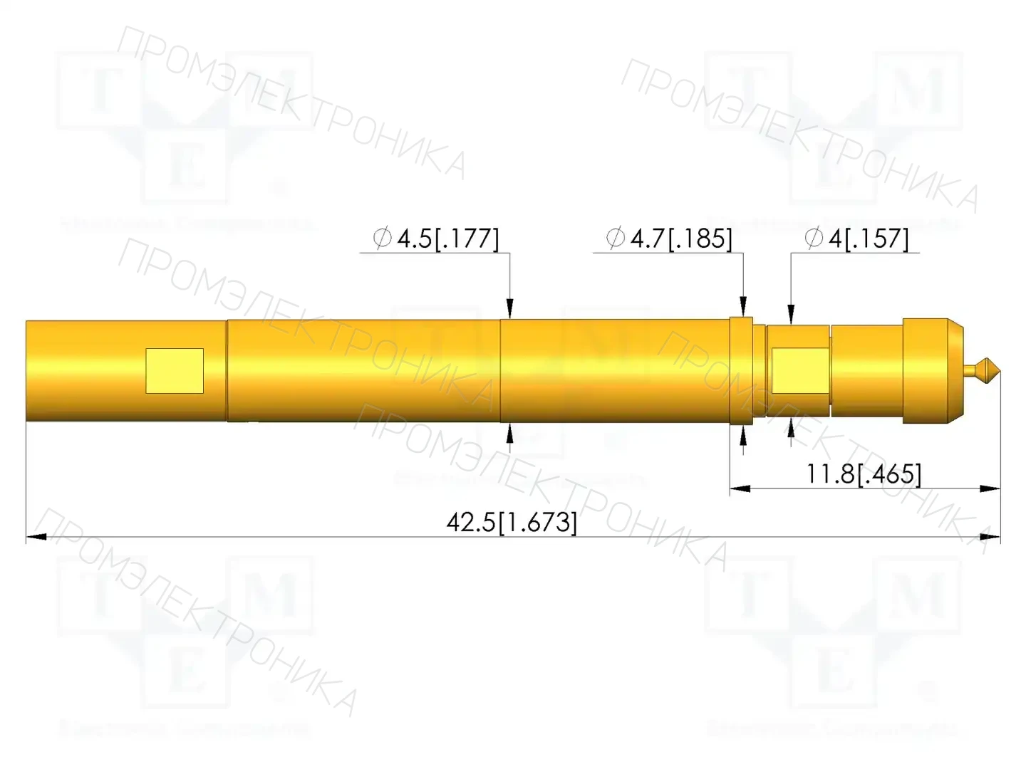 INGUN HFS-865 308 110 A 5342 E2F — Измерительные щупы