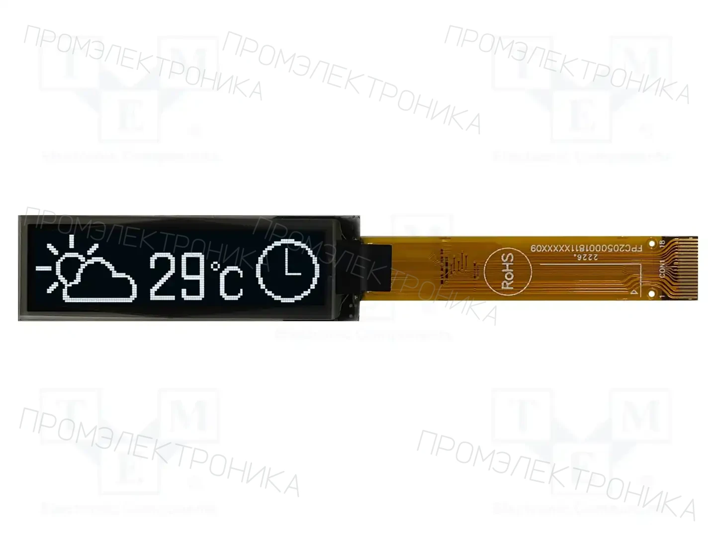 RAYSTAR OPTRONICS REX012832PWAP3N00000 — Дисплеи OLED графические