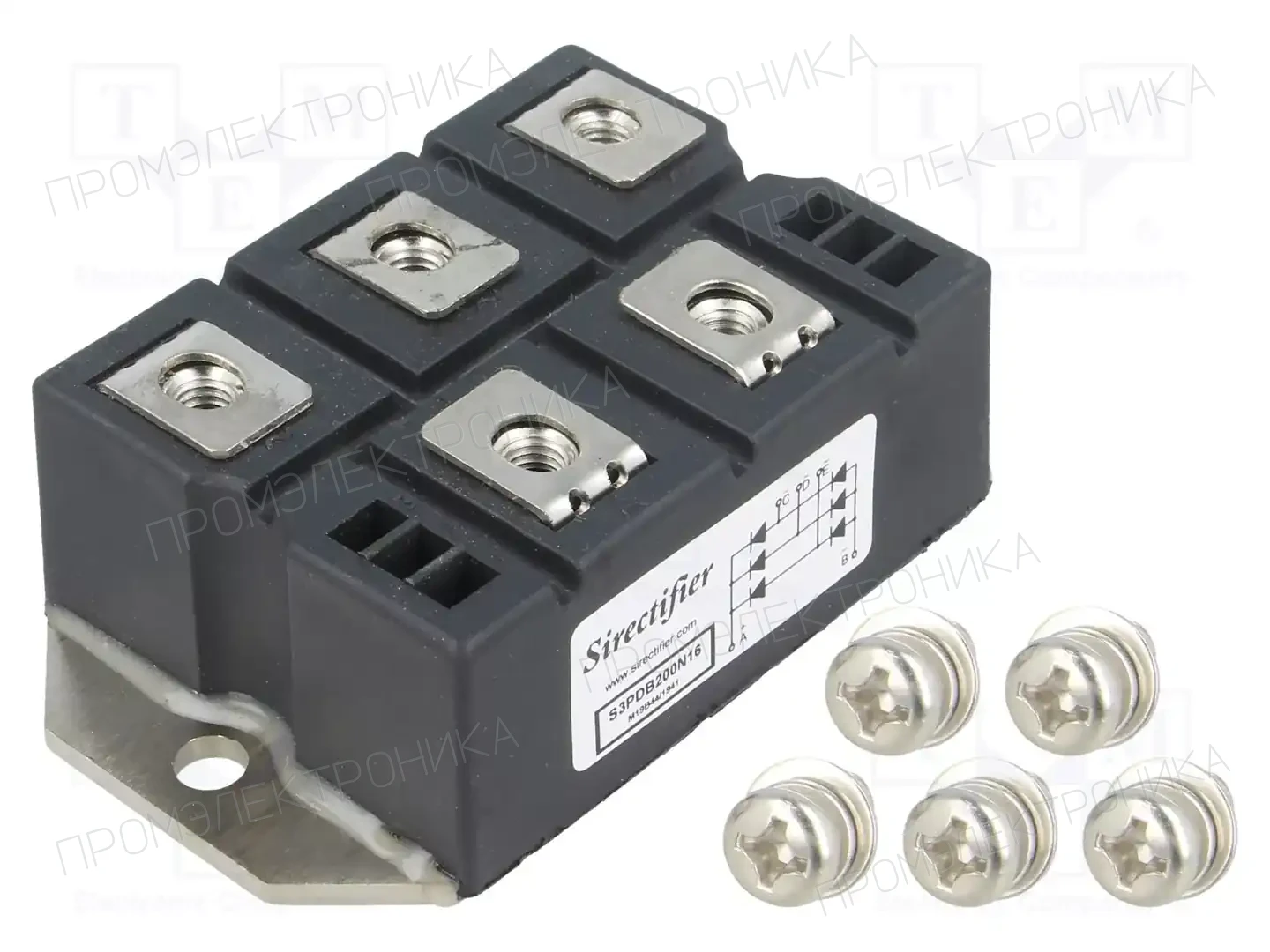 SIRECTIFIER S3PDB200N16 — Трехфазные мосты диодные