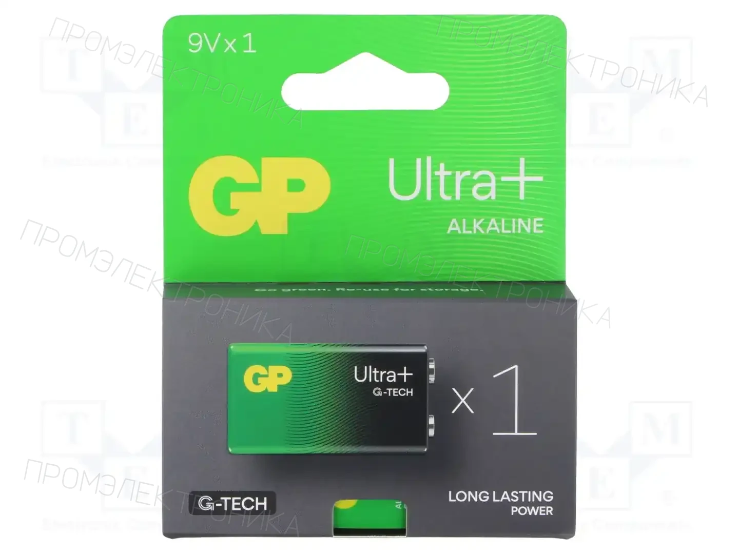 GP 6LF22 GP ULTRA PLUS G-TECH — Батареи 6LF22 ULTRA PLUS G-TECH