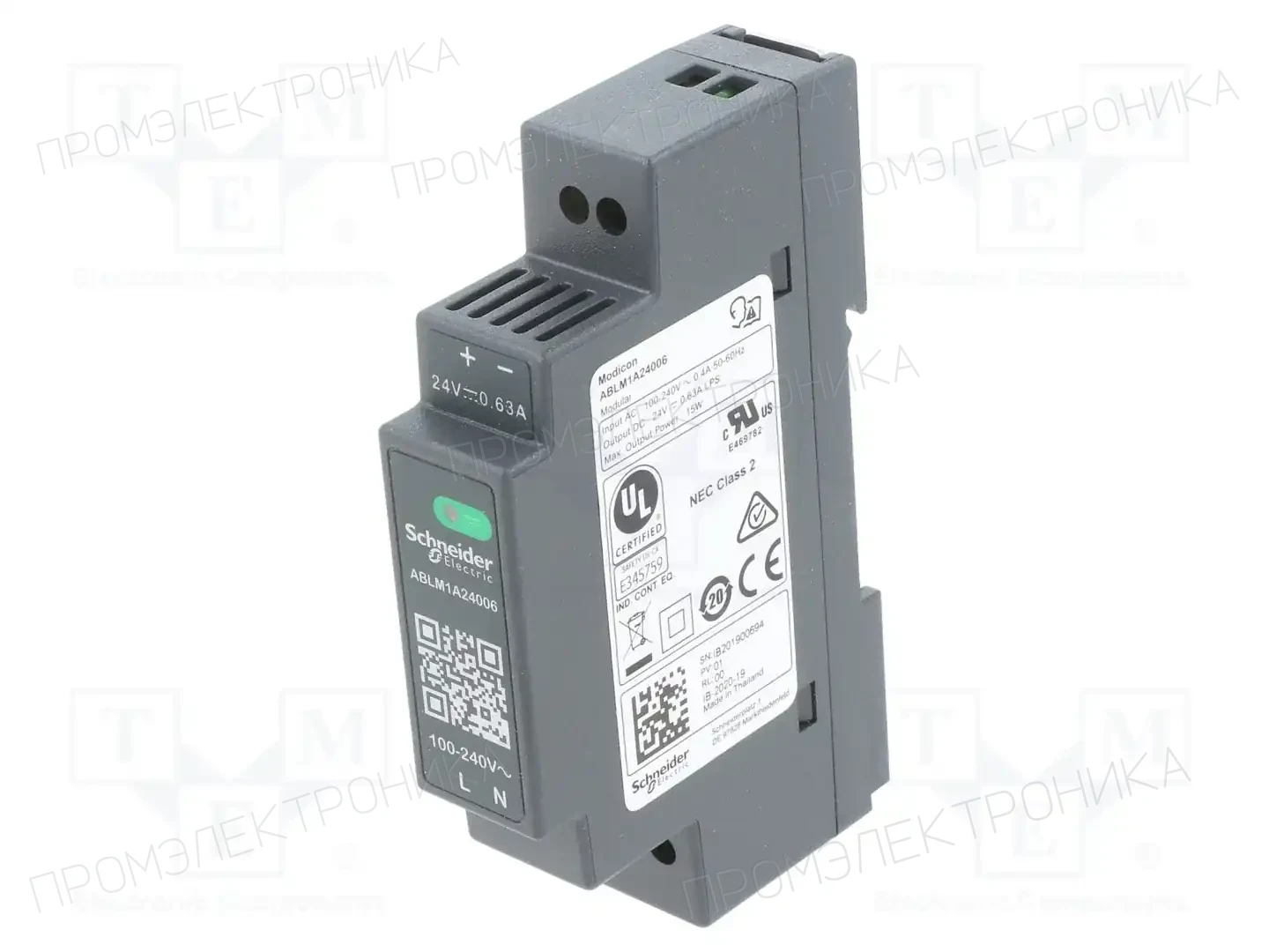 SCHNEIDER ELECTRIC ABLM1A24006 — Блоки питания на DIN-рейку