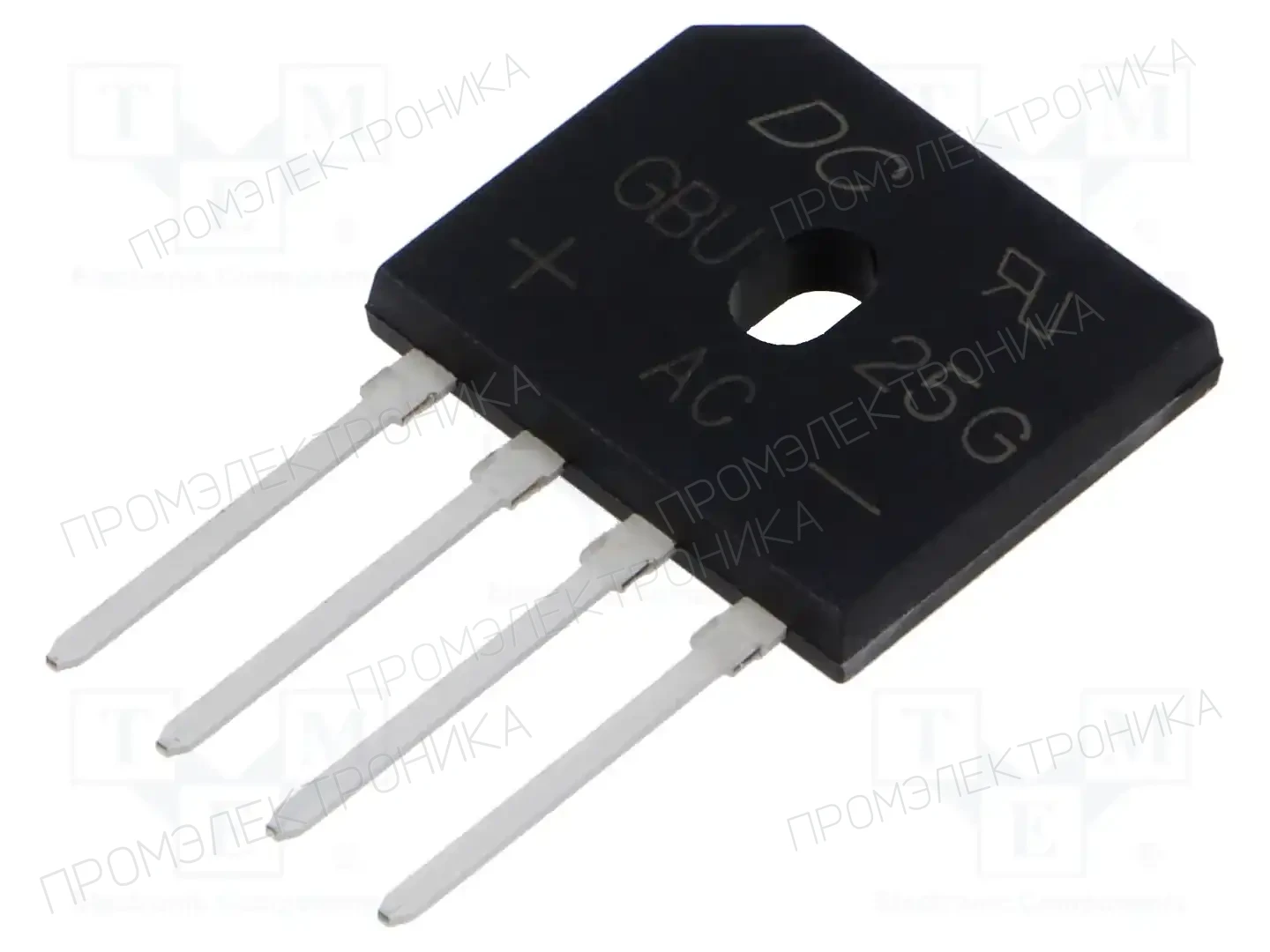 DC COMPONENTS GBU25G — Однофазные мосты диодные плоские